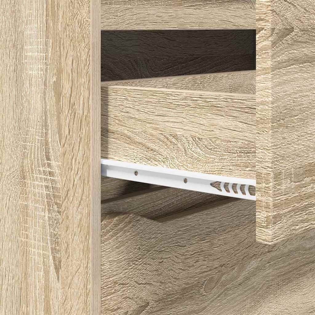 vidaXL Ντουλάπι αποθήκευσης Δρύς Sonoma 60 x 48 x 81 εκ