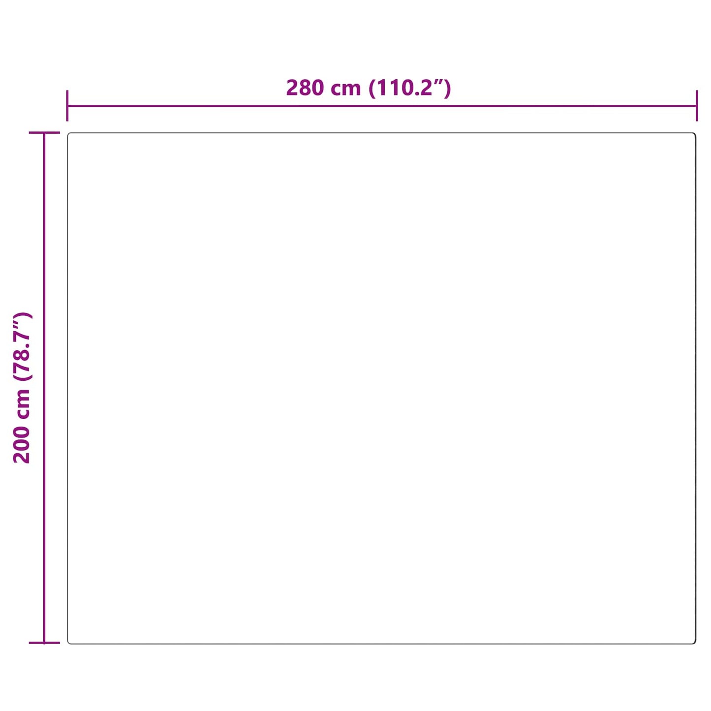 vidaXL Χαλιά Ψεύτικου Κουνελιού Olite Taupe 200 x 280 εκ. Πολυεστέρας