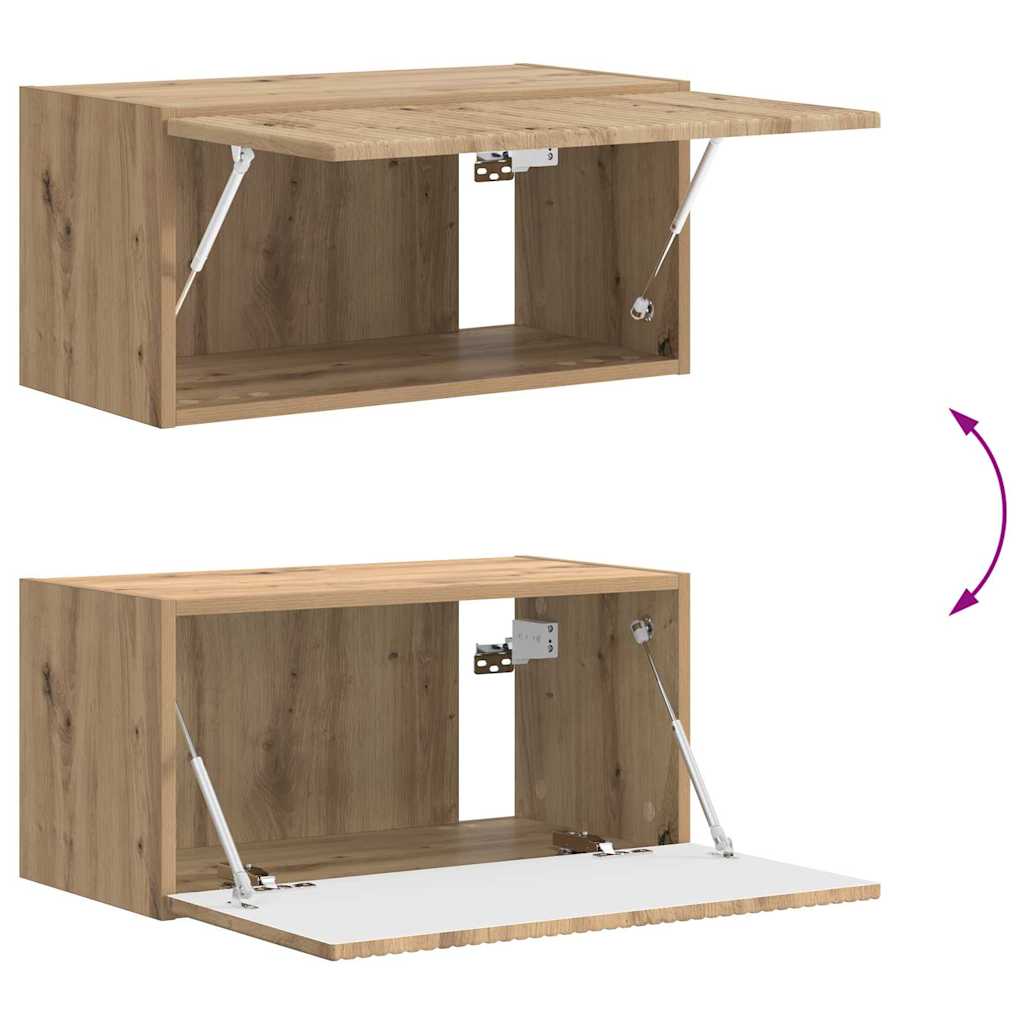 vidaXL Ντουλάπι Τηλεόρασης Τοίχου 60 x 31 x 29,5 εκ Επεξεργασμένο Ξύλο