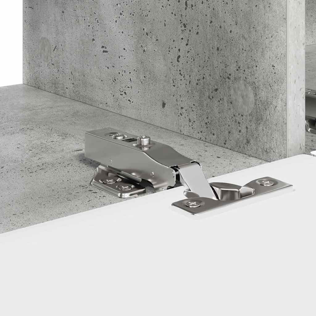 vidaXL Ντουλάπι Τηλεόρασης Τοίχου 2 pcs Σκυρόδεμα 60 x 31 x 29.5 εκ