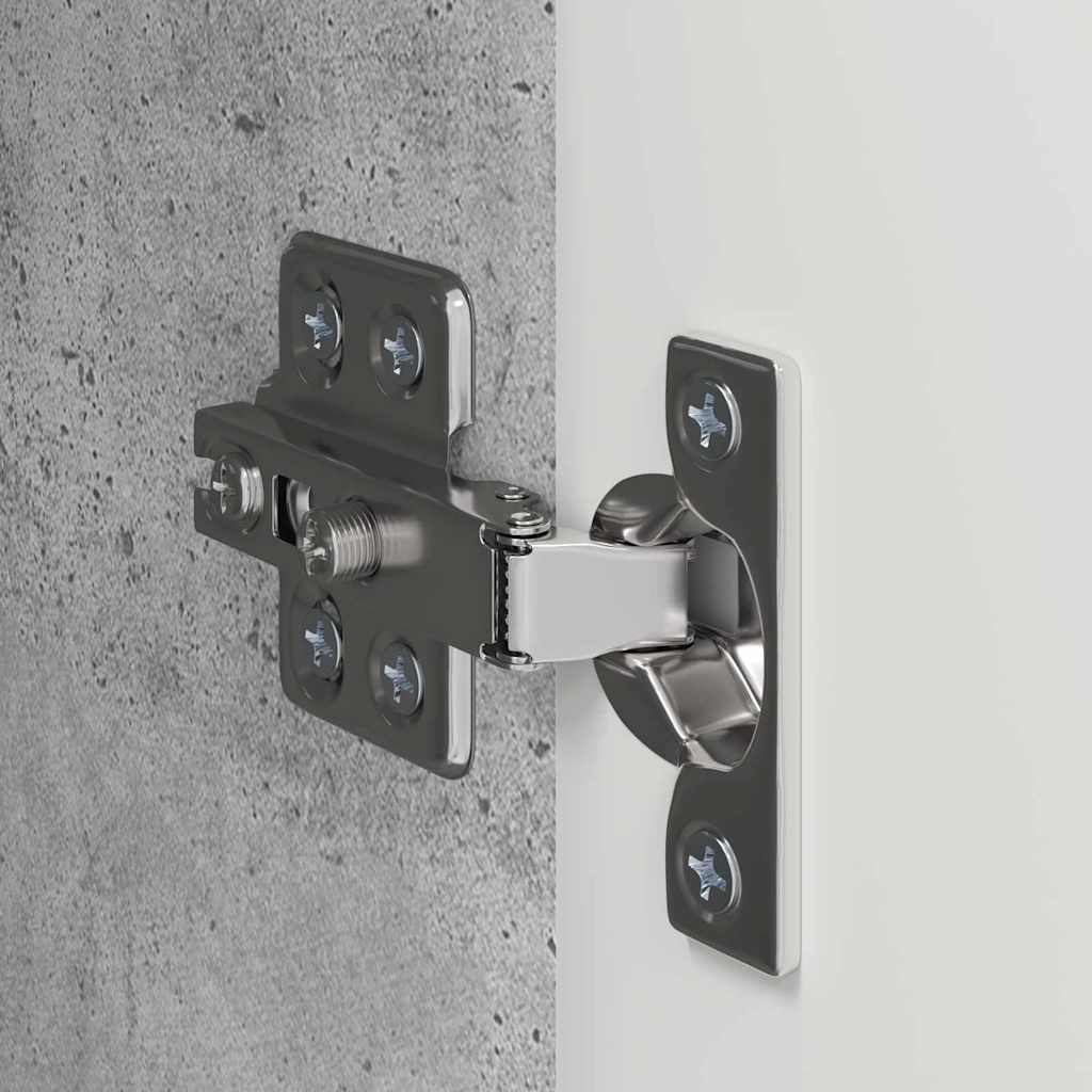 vidaXL Ντουλάπι Τηλεόρασης Τοίχου 2 pcs Σκυρόδεμα 30 x 31 x 60 εκ