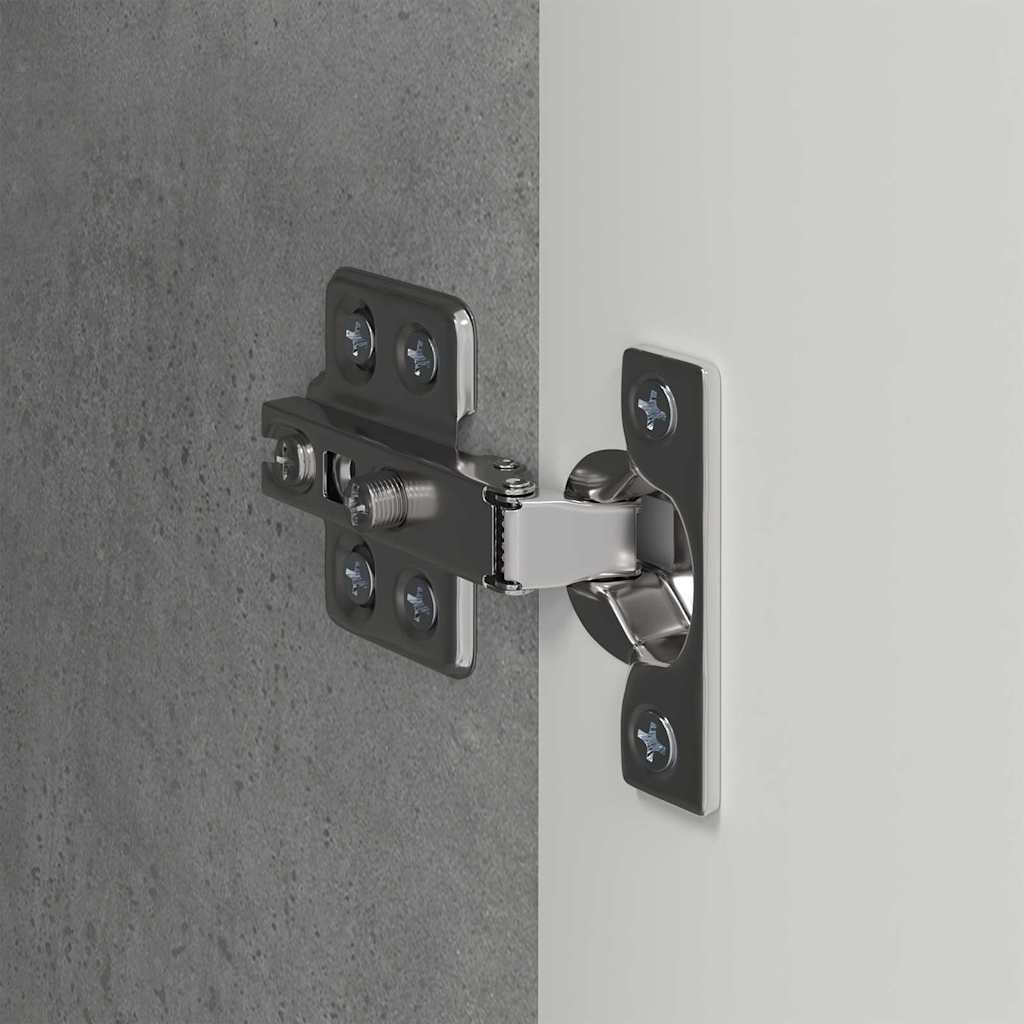 vidaXL Ντουλάπι Τηλεόρασης Τοίχου 2 pcs Σκυρόδεμα 30 x 31 x 100 εκ.