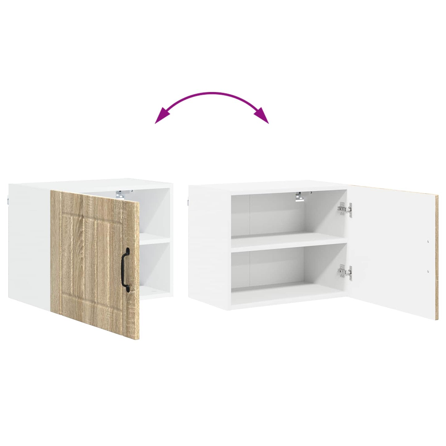 vidaXL Ντουλάπα Κουζίνας Δρύς Sonoma 50 x 31 x 40 εκ.