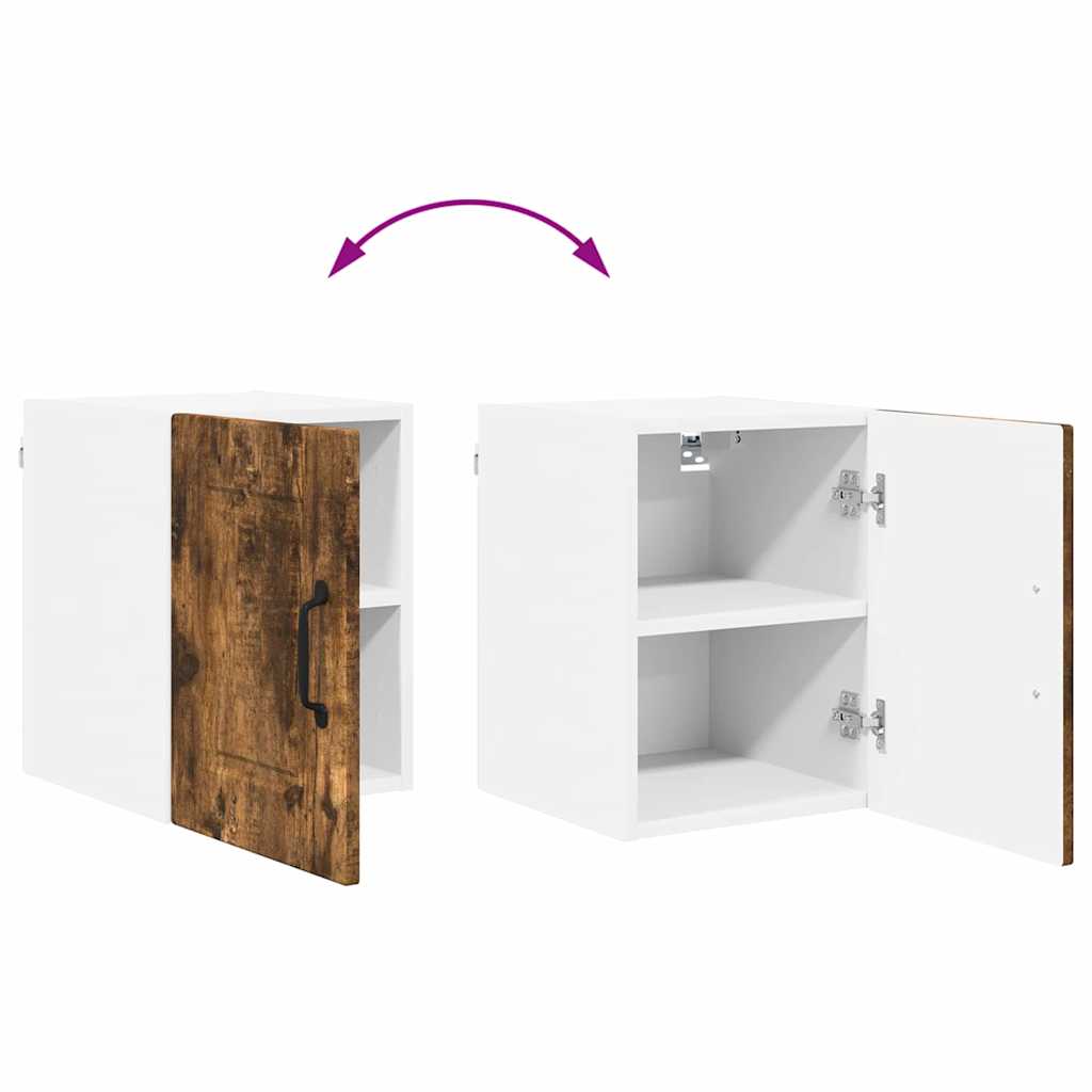 vidaXL Ντουλάπα Κουζίνας με ράφι Καπνιστό Δρύς 30 x 31 x 40 εκ.