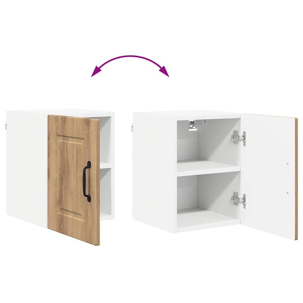 vidaXL Ντουλάπα Κουζίνας με ράφι με πόρτα Artisan Oak 30 x 31 x 40 εκ.