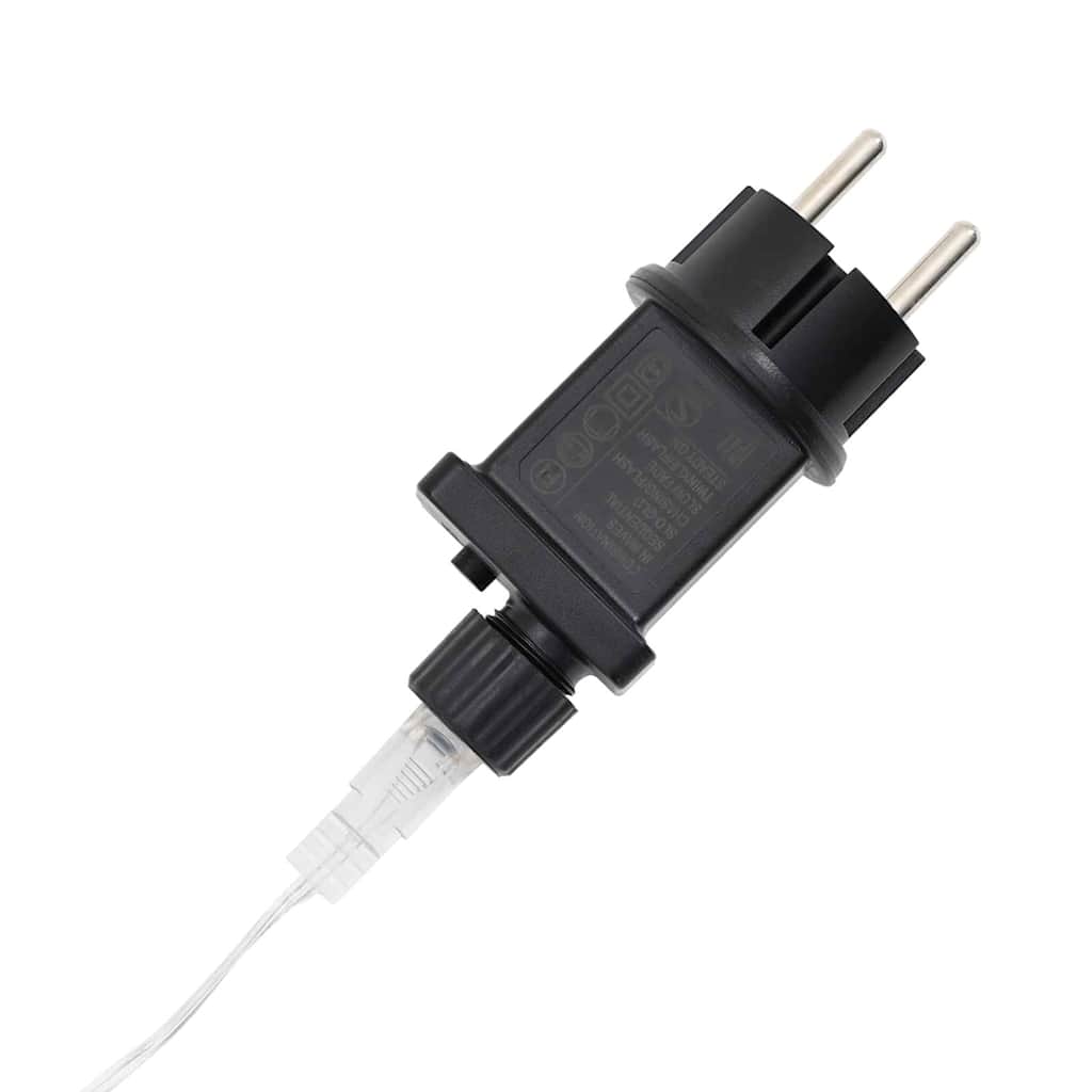 vidaXL Φωτισμένο Σκηνικό Γεννηθέντος Πολύχρωμο 112 x 72 εκ PVC