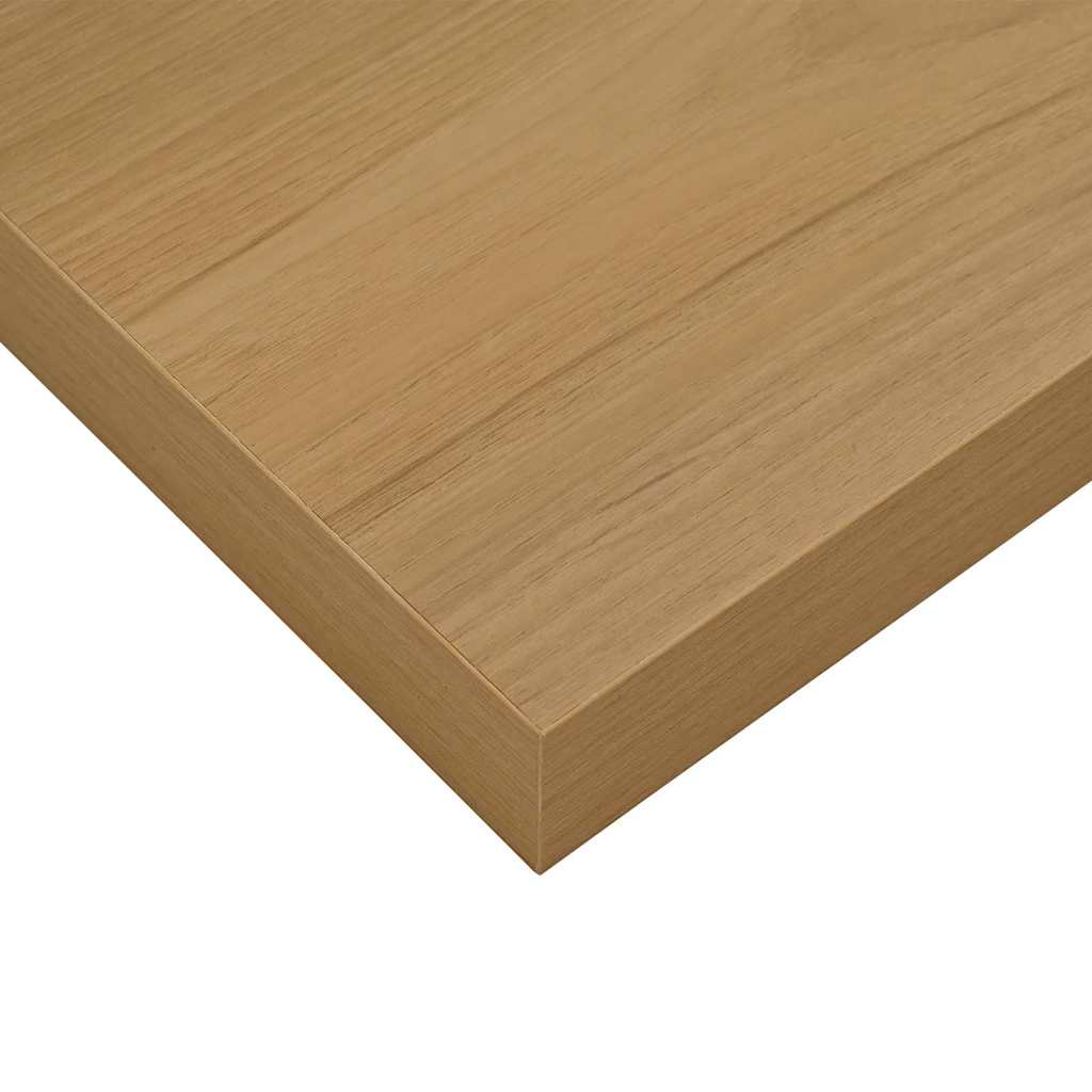 vidaXL Ράφι Τοίχου 2 τμχ. Καφέ 80 x 23,5 x 3,8 cm Επεξεργασμένο Ξύλο