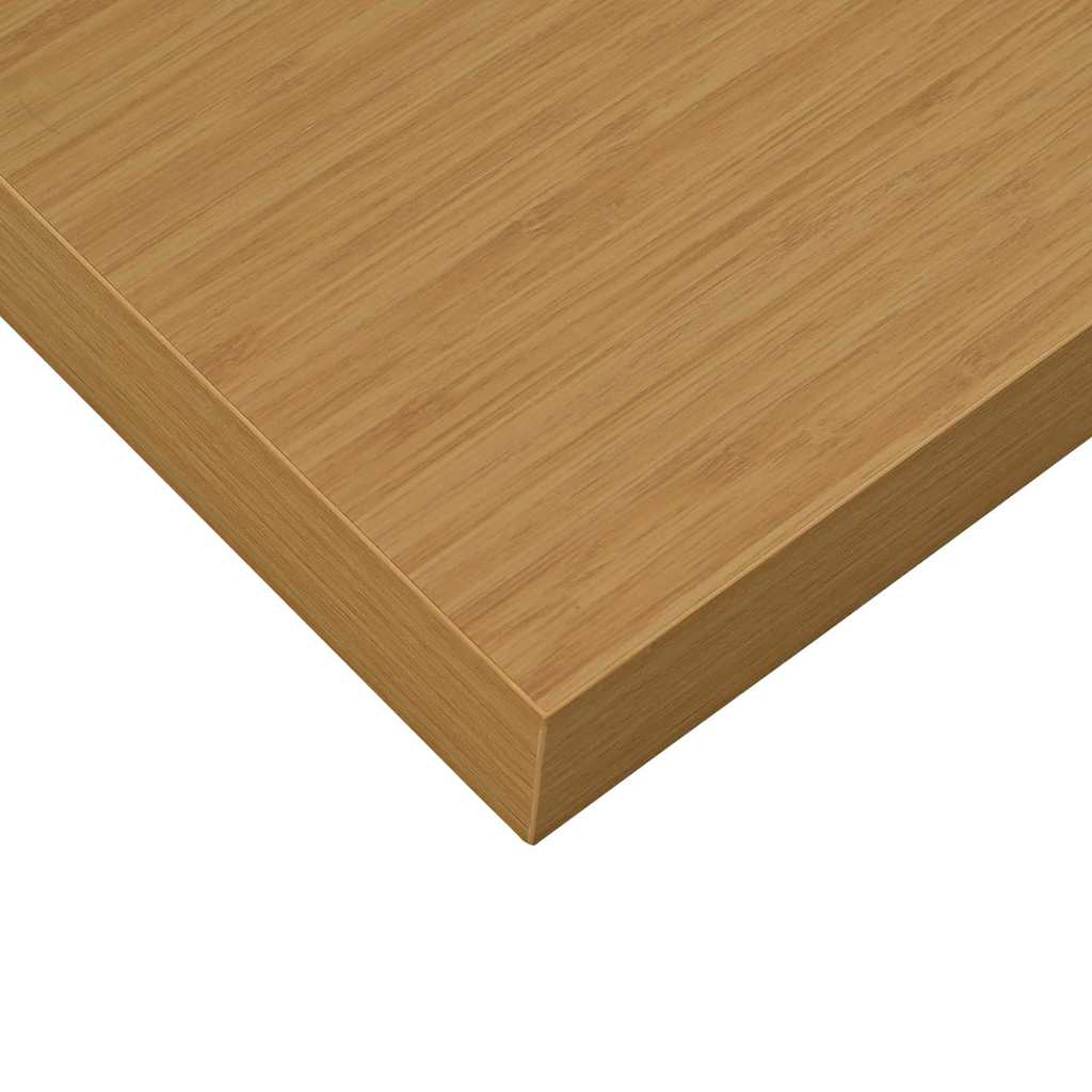 vidaXL Ράφι Τοίχου 4 τμχ. Μπεζ 50 x 23,5 x 3,8 εκ Επεξεργασμένο Ξύλο