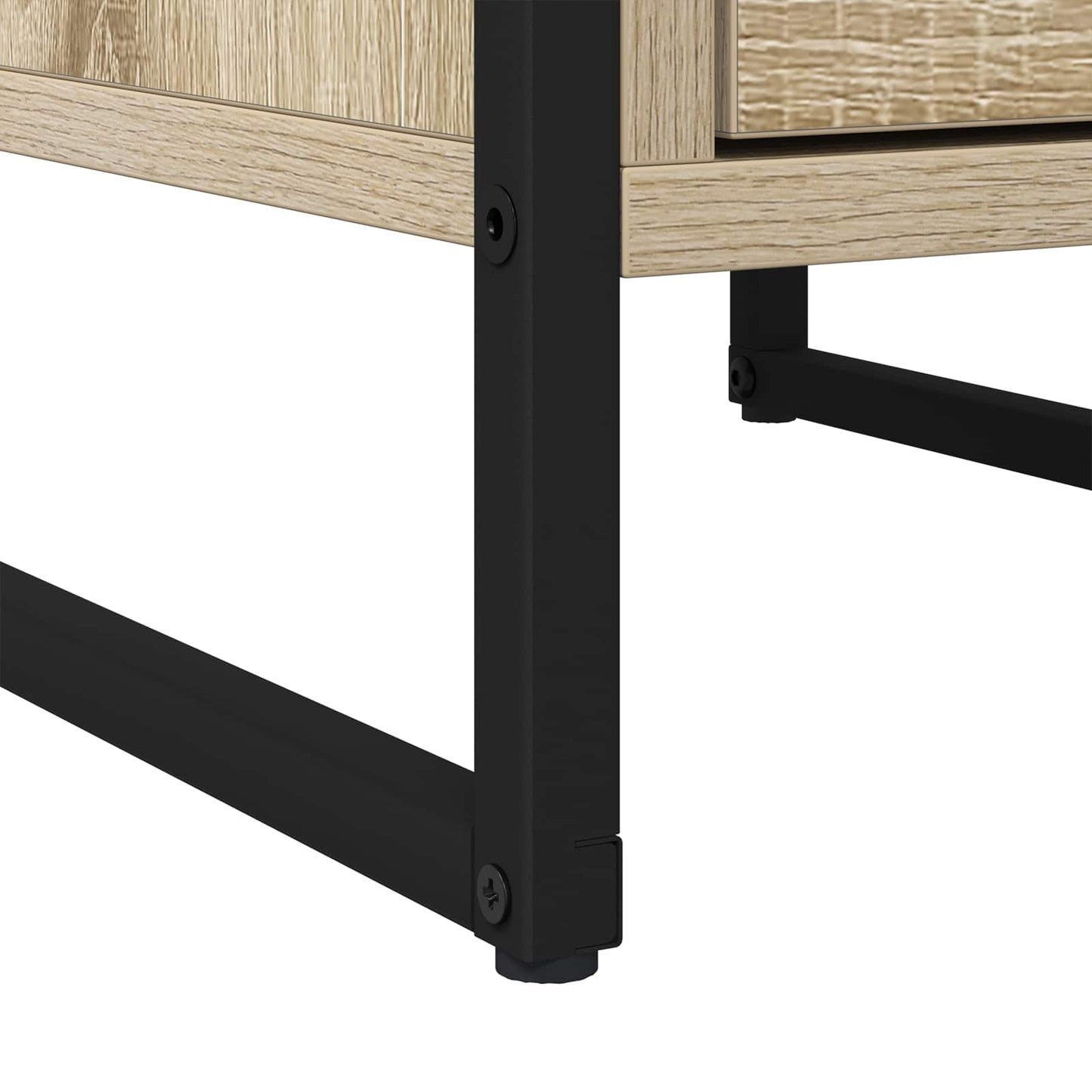 vidaXL Κομοδίνο 2 pcs Σονόμα 39,5 x 30 x 50 εκ Επεξεργασμένο ξύλο