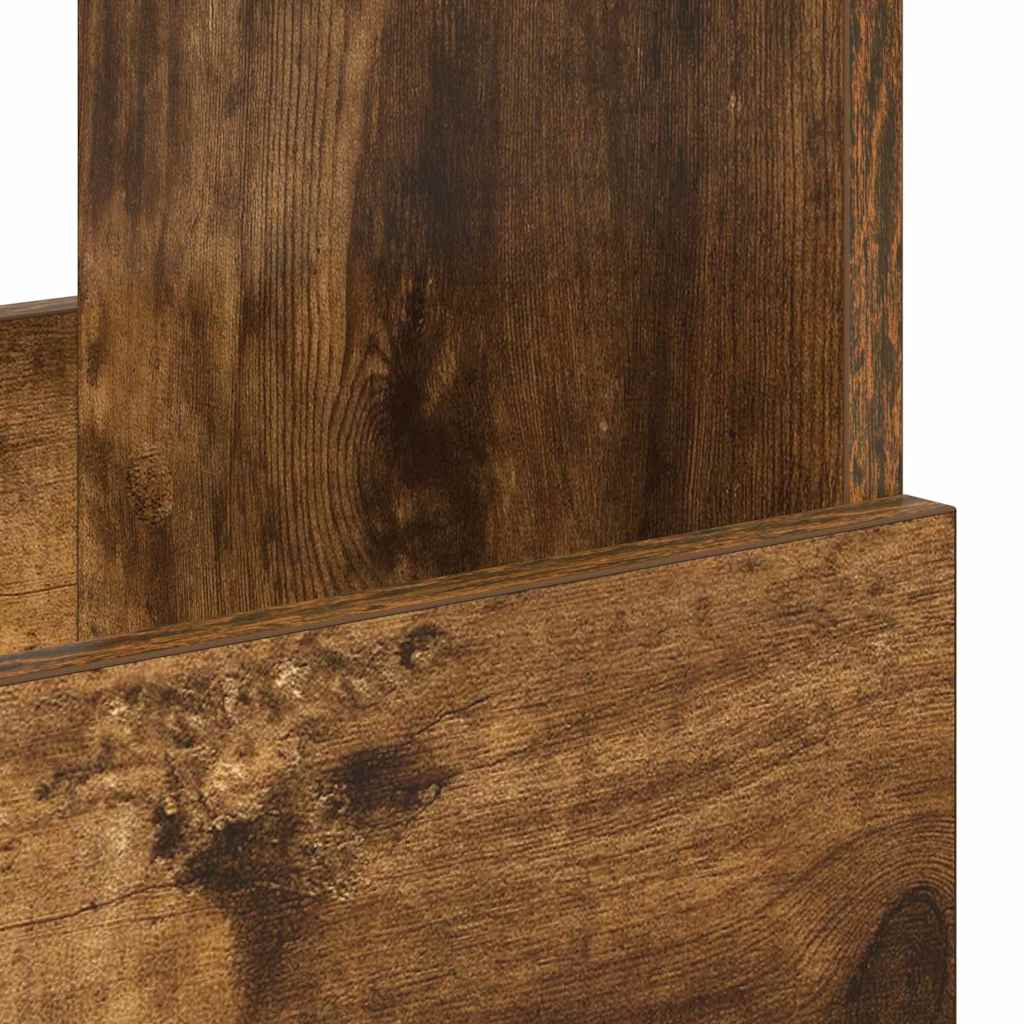 vidaXL Ράφι Περιοδικών 2 pcs Καπνιστό Δρύς 35 x 30 x 45 εκ.