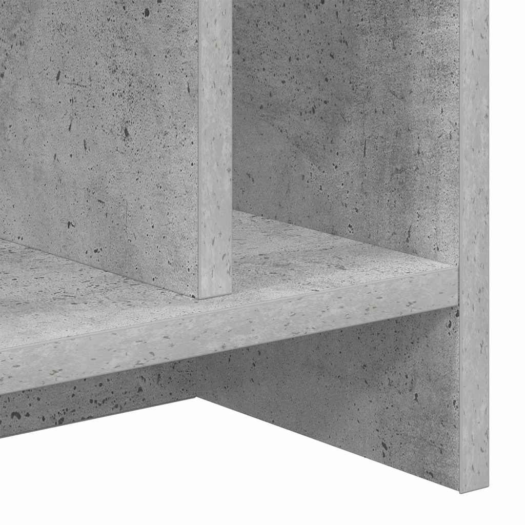 vidaXL Βάση TV 2 pcs Σκυρόδεμα Γκρι 50 x 35 x 45 cm Επεξεργασμένο ξύλο