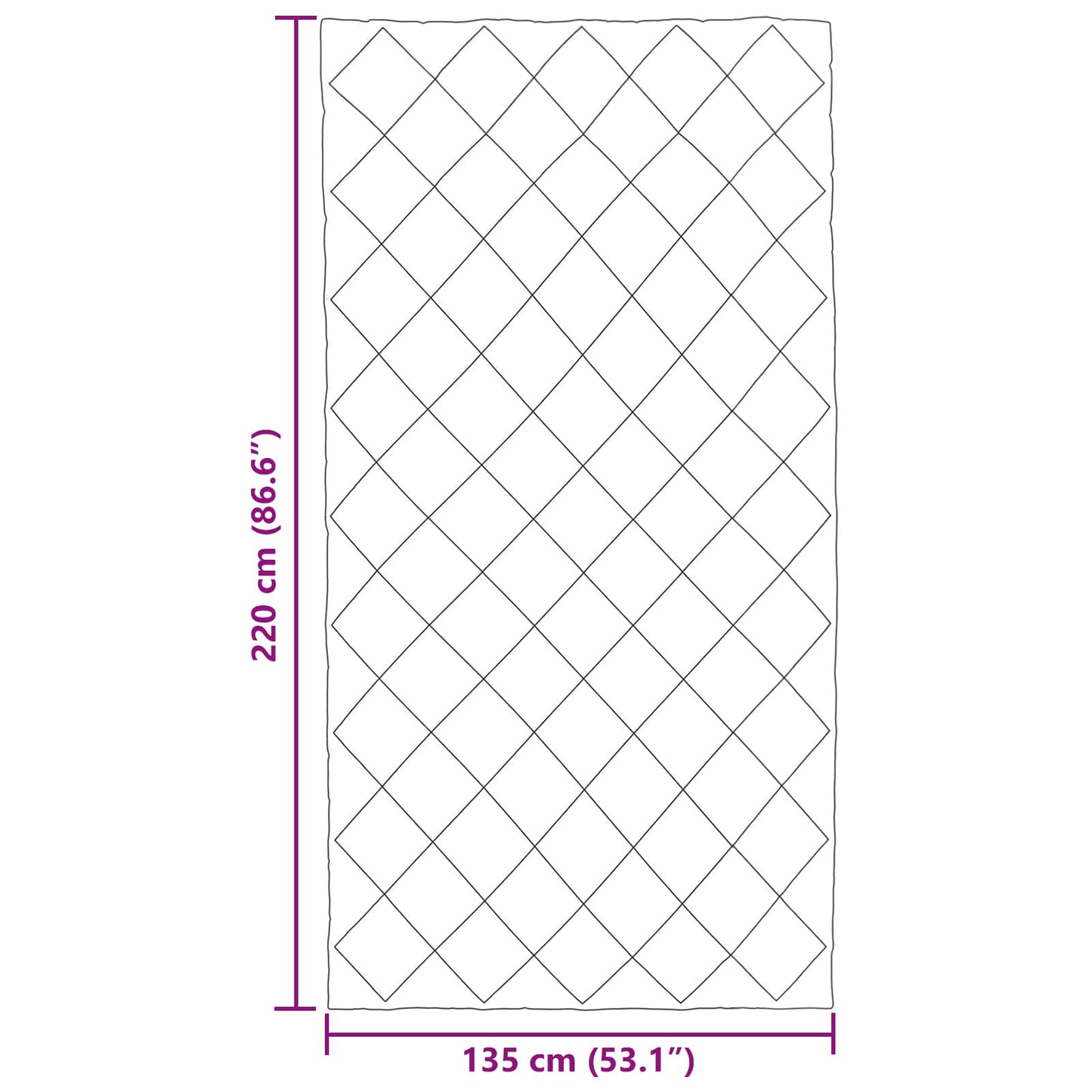 vidaXL Κουβέρτα ολόκληρου του χρόνου Taupe 220 x 135 εκ Μικροΐνες