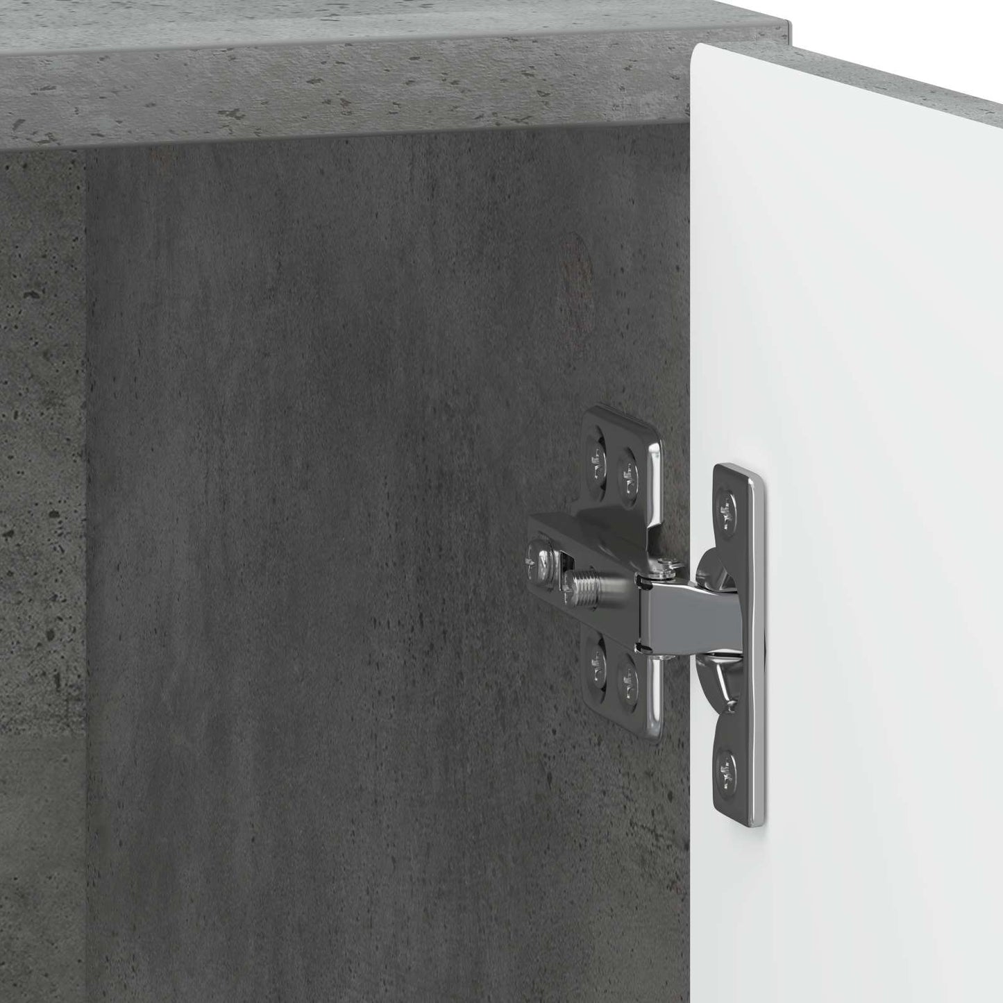 vidaXL Κομοδίνο 2 τμχ. Γκρι Σκυροδέματος 43 x 34,5 x 50 εκ
