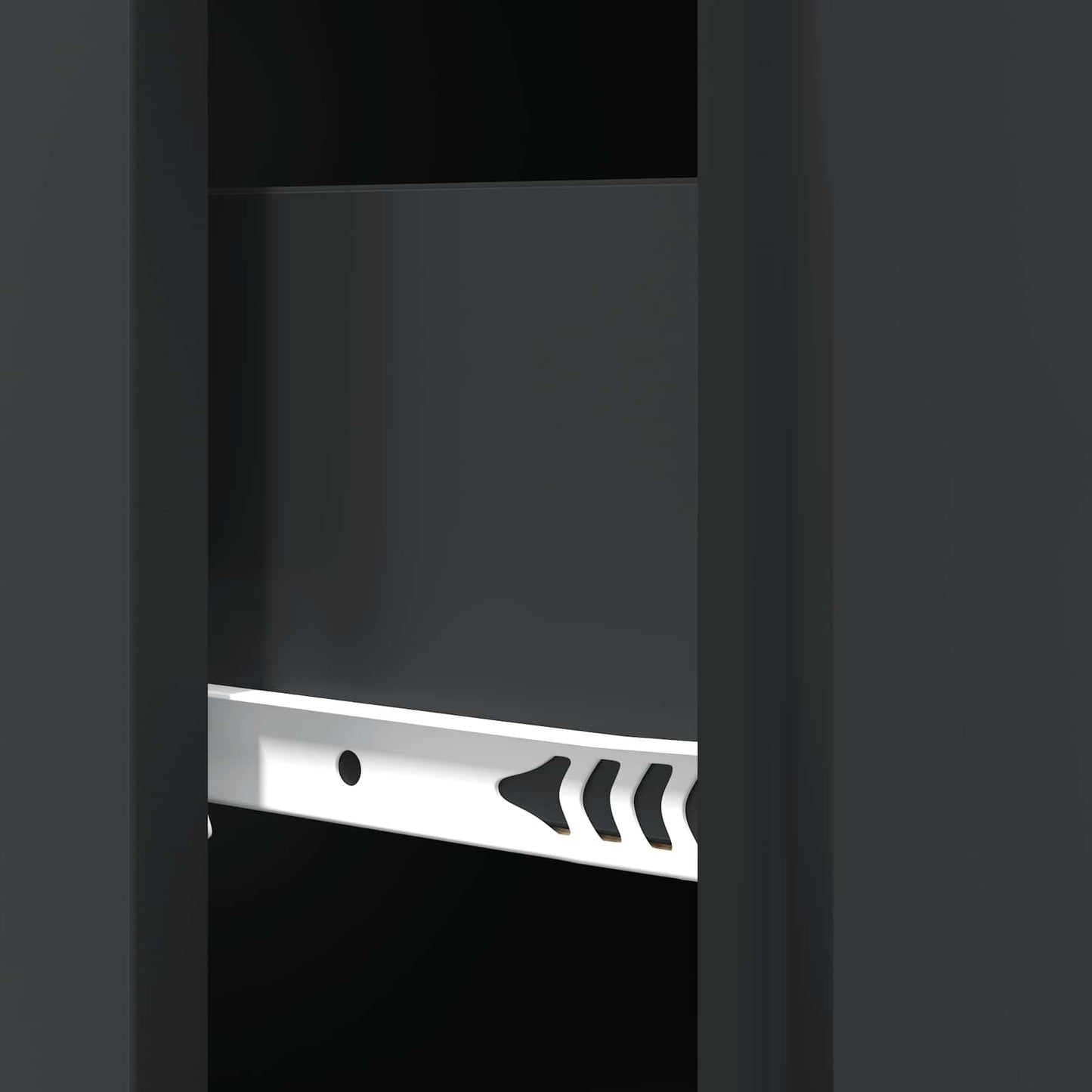 vidaXL Ντουλάπι με Συρτάρια 66 x 34,5 x 90 εκ Επεξεργασμένο Ξύλο Μαύρο