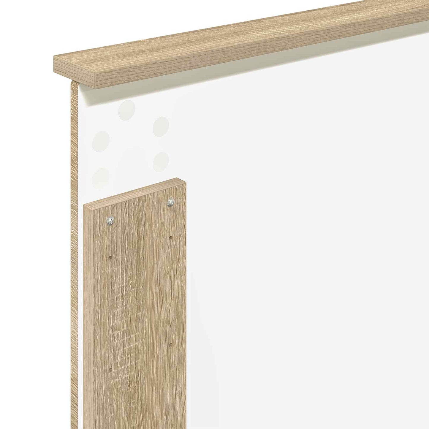 vidaXL Σκελετός Κρεβατιού Δρύς Sonoma 90 x 200 cm Επεξεργασμένο ξύλο