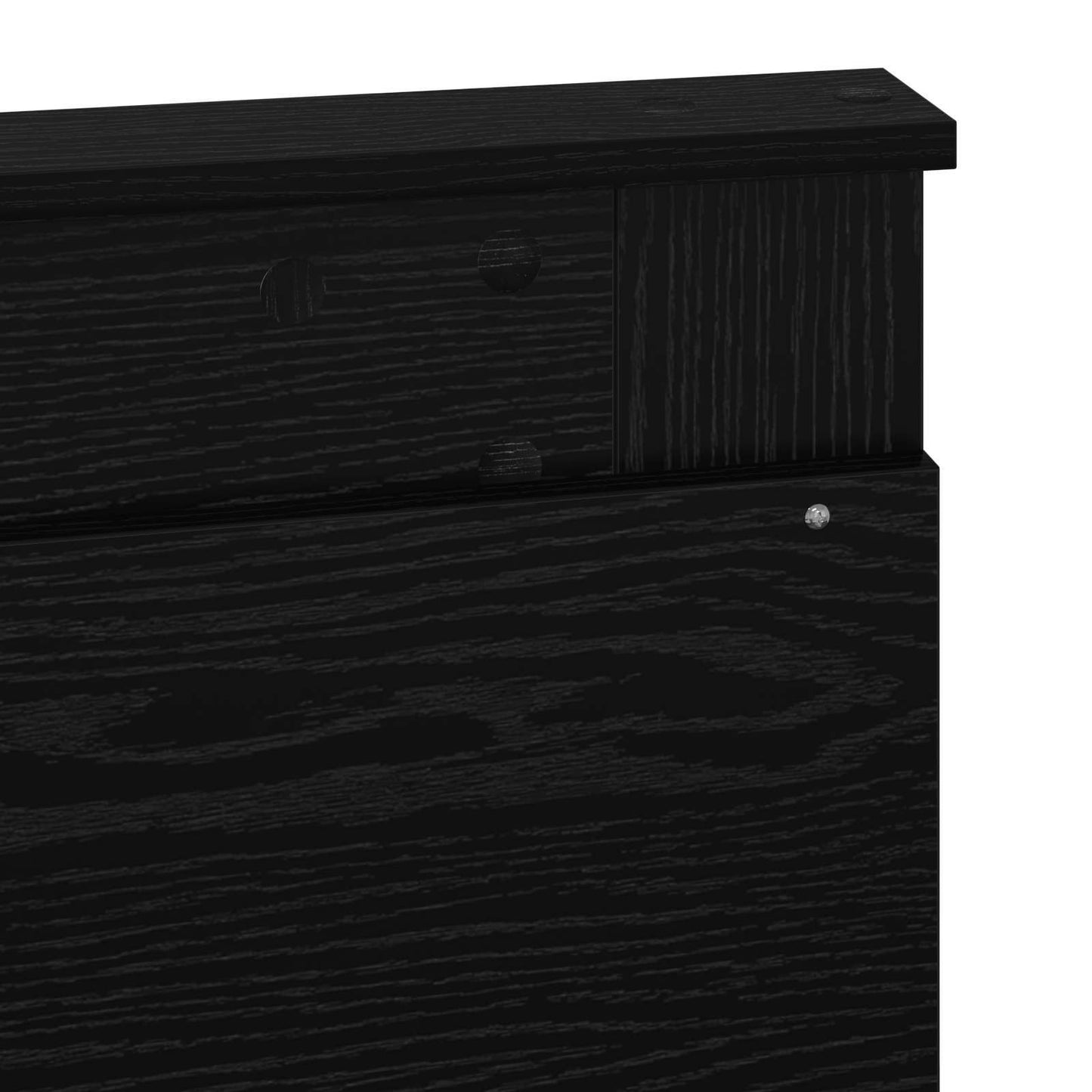 vidaXL Σκελετός Κρεβατιού Μαύρο 140 x 190 cm Στερεά ξυλεία πεύκου