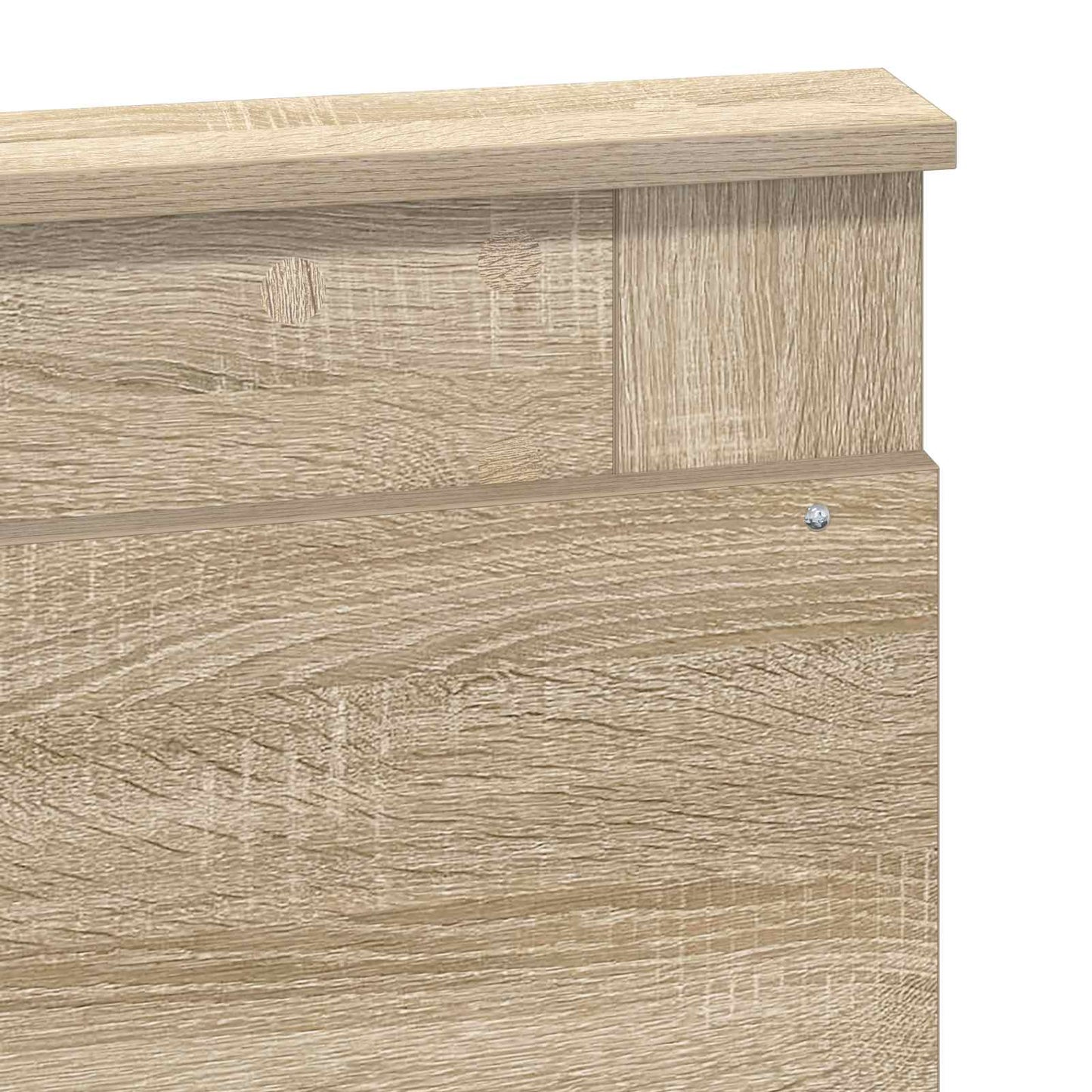 vidaXL Σκελετός Κρεβατιού Sonoma Δρυς 120 x 190 cm Επεξεργασμένο Ξύλο