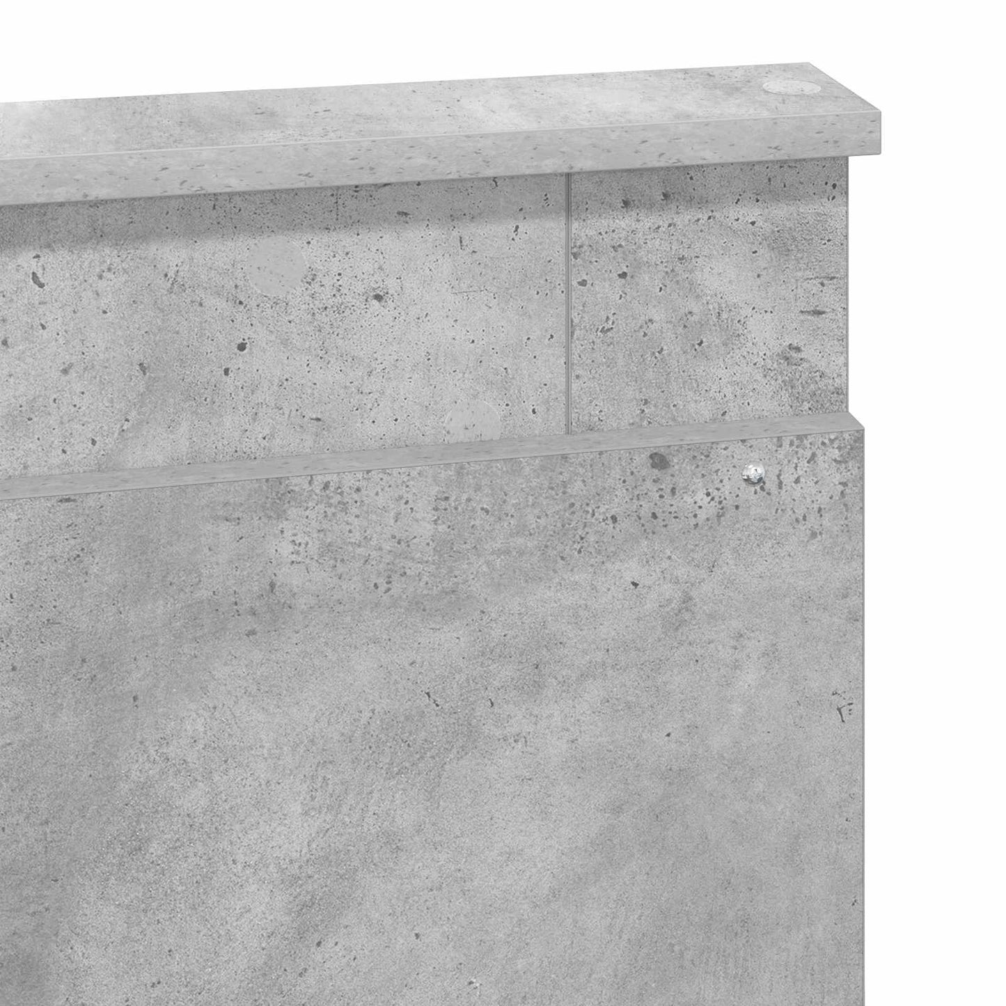 vidaXL Σκελετός Κρεβατιού Σκυρόδεμα 120 x 190 cm Στερεά ξυλεία πεύκου