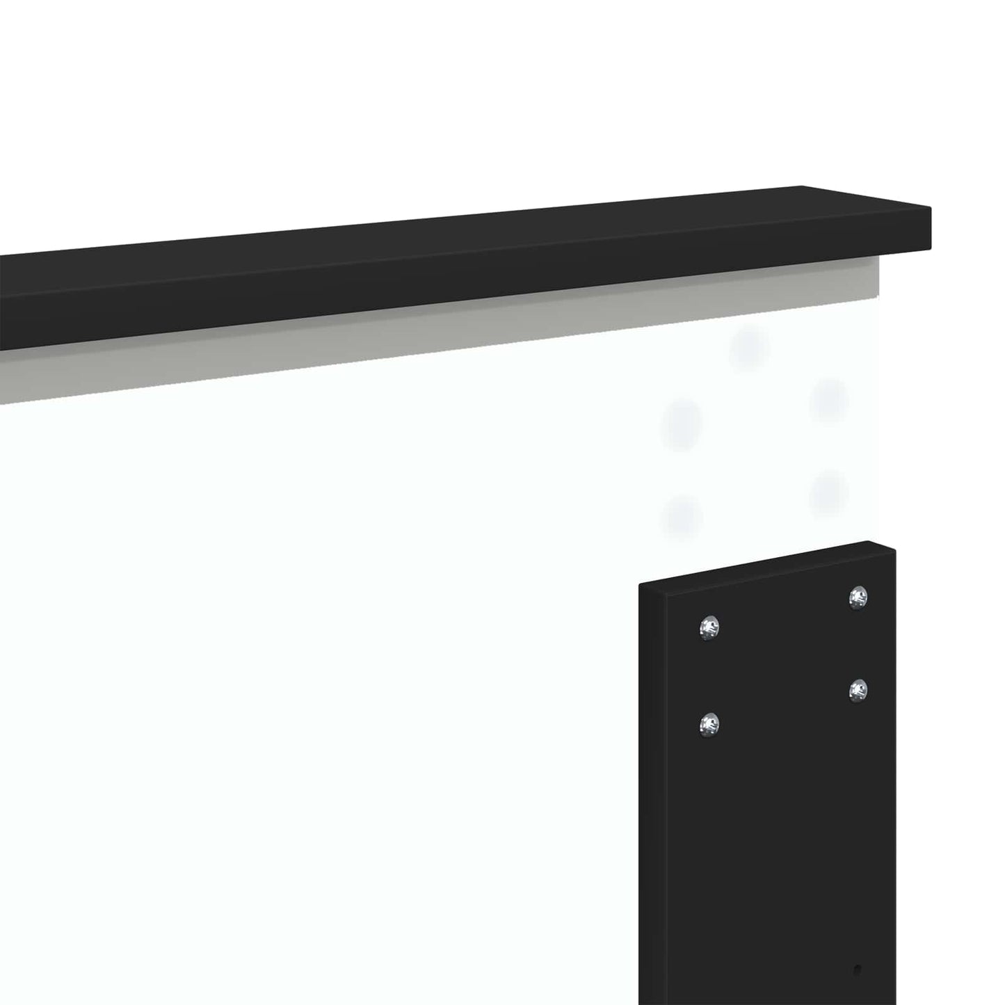 vidaXL Σκελετός Κρεβατιού Μαύρο 120 x 190 cm Στερεά ξυλεία πεύκου