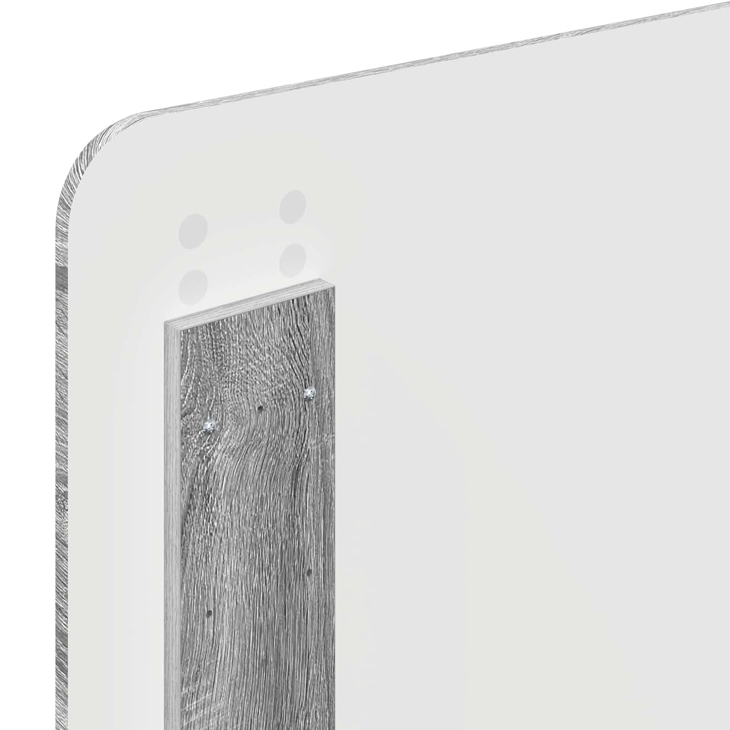 vidaXL Σκελετός Κρεβατιού Γκρίζο Σονομα 90 x 190 cm Επεξεργασμένο ξύλο