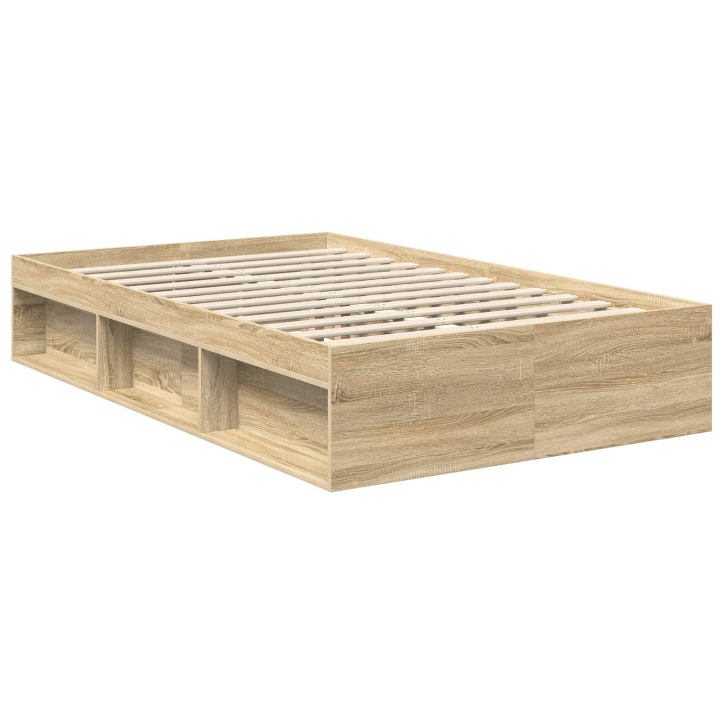vidaXL Σκελετός Κρεβατιού Σονόμα 120 x 200 cm Στερεά ξυλεία πεύκου
