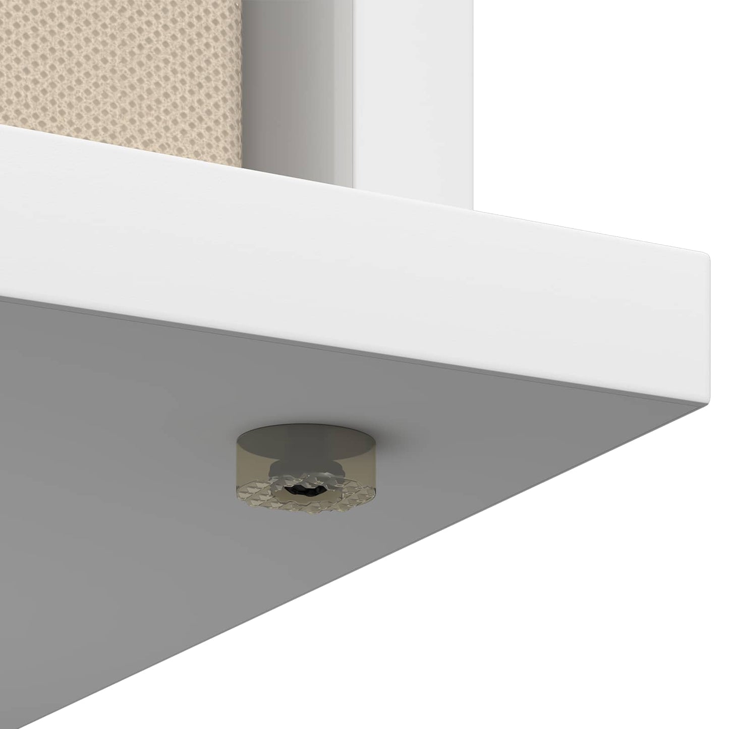 vidaXL Βάση τηλεόρασης με συρτάρι Λευκό 79 x 40 x 48 εκ