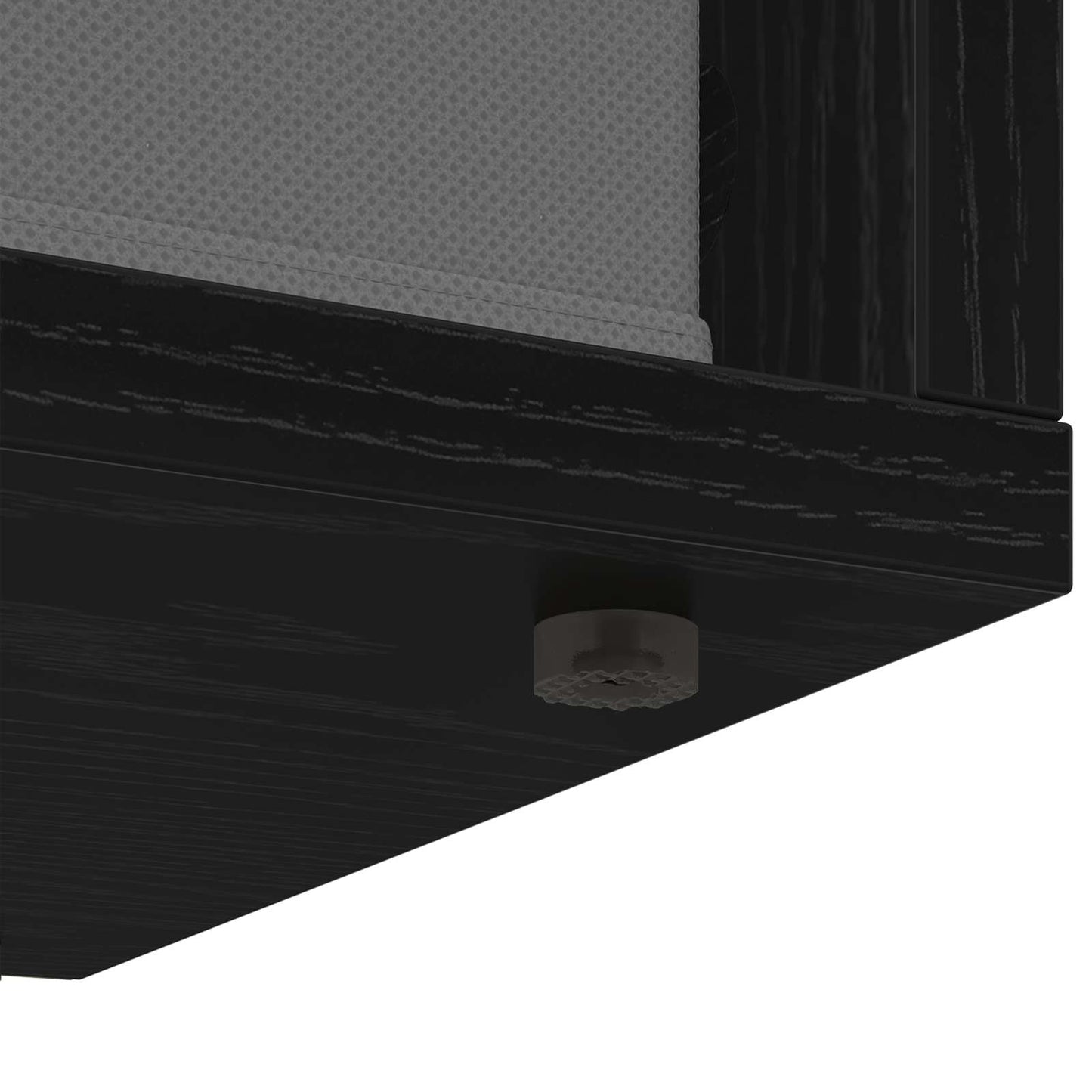 vidaXL Χαμηλό γραφείο με συρτάρι Μαύρη Οξυά 87 x 27,5 x 43 εκ