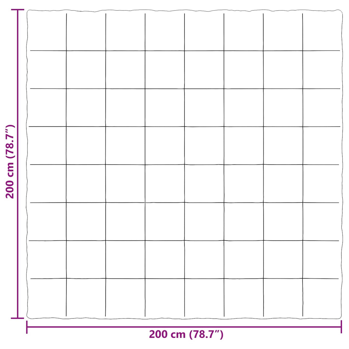 vidaXL Καλοκαιρινό Παπλωματοθήκη Πράσινο 200 x 200 cm Μικροΐνες