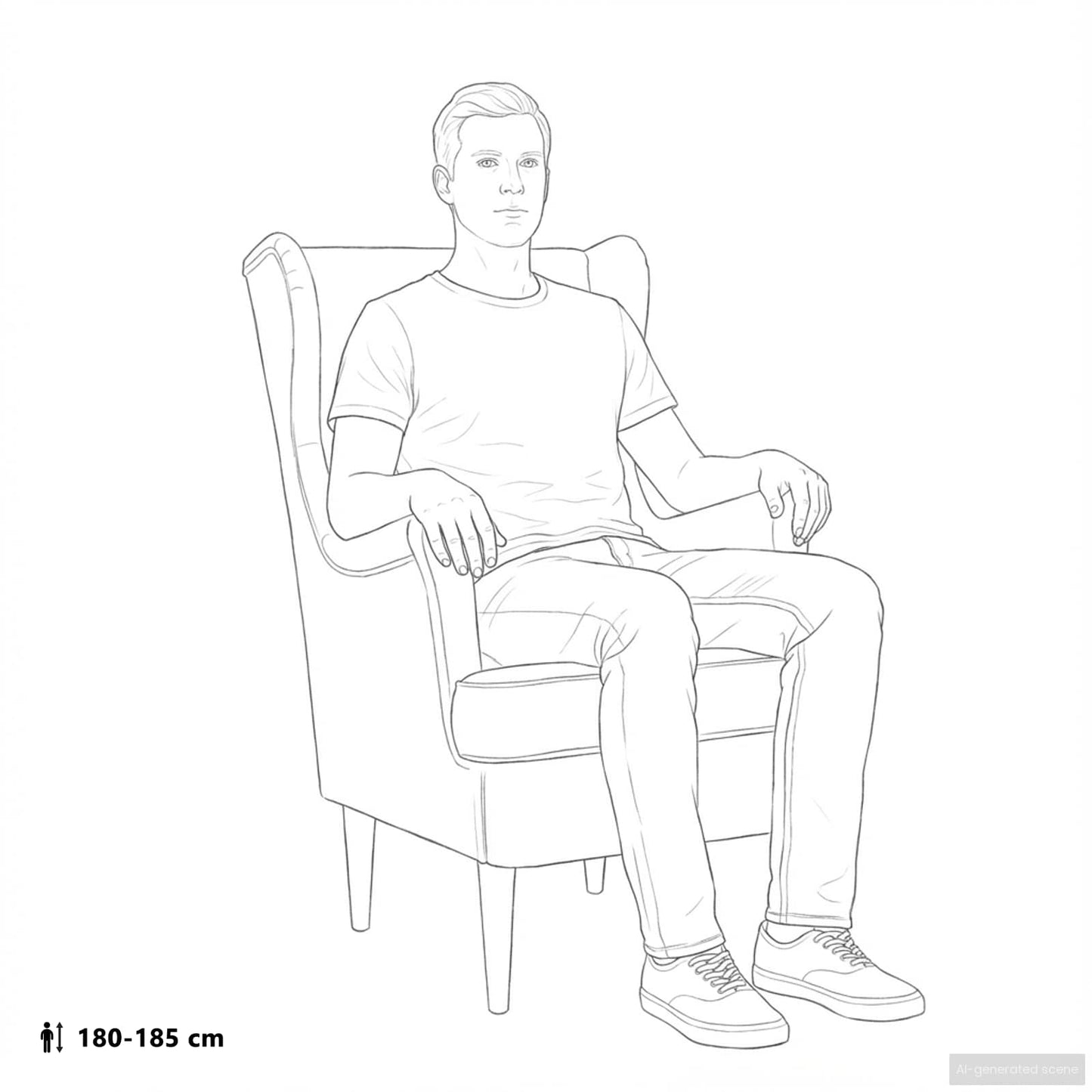 vidaXL Πολυθρόνα Κίτρινο Βελούδο