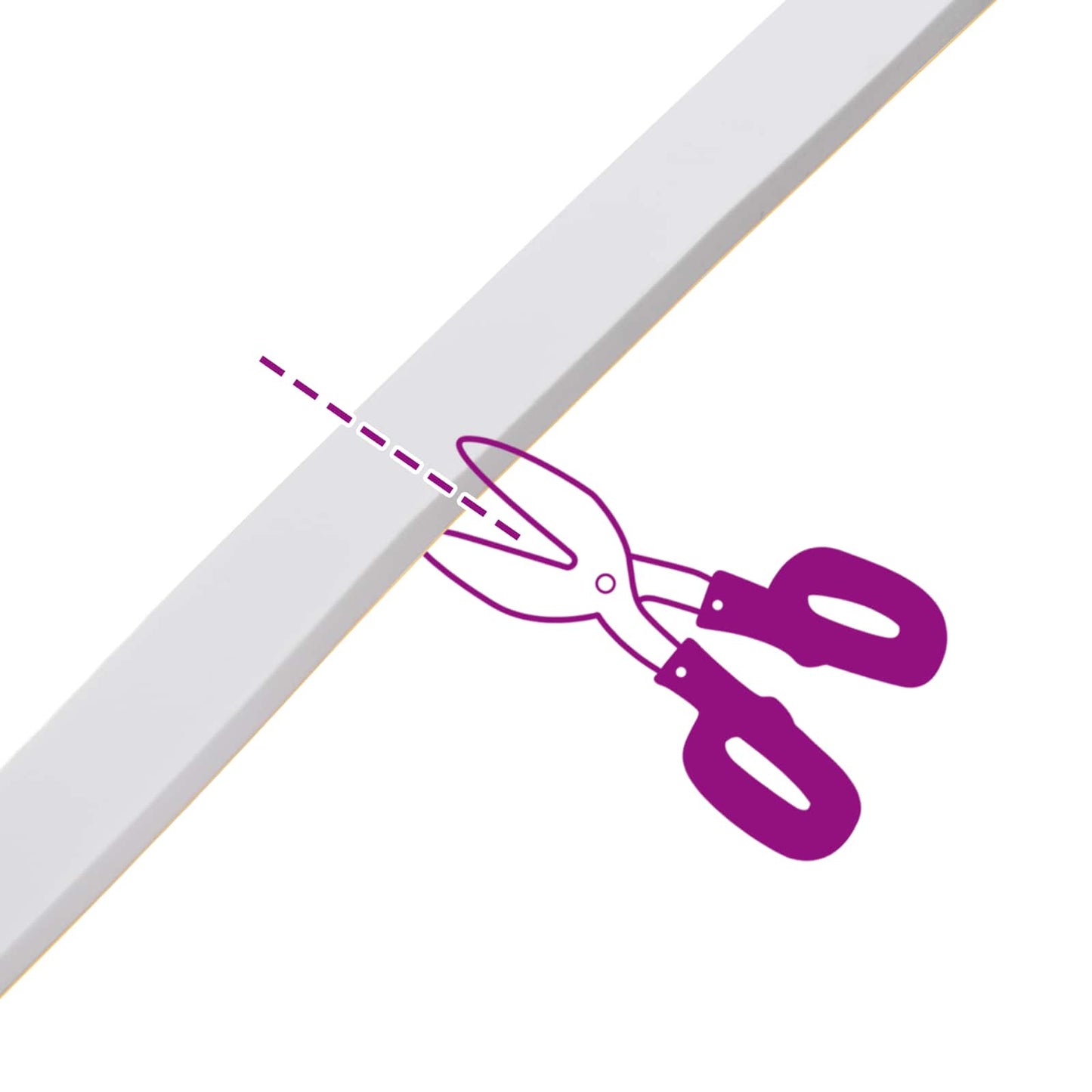 vidaXL Αυτοκόλλητη ταινία αφρού 10 pcs Λευκό 20mm x 5m Χ foam CR