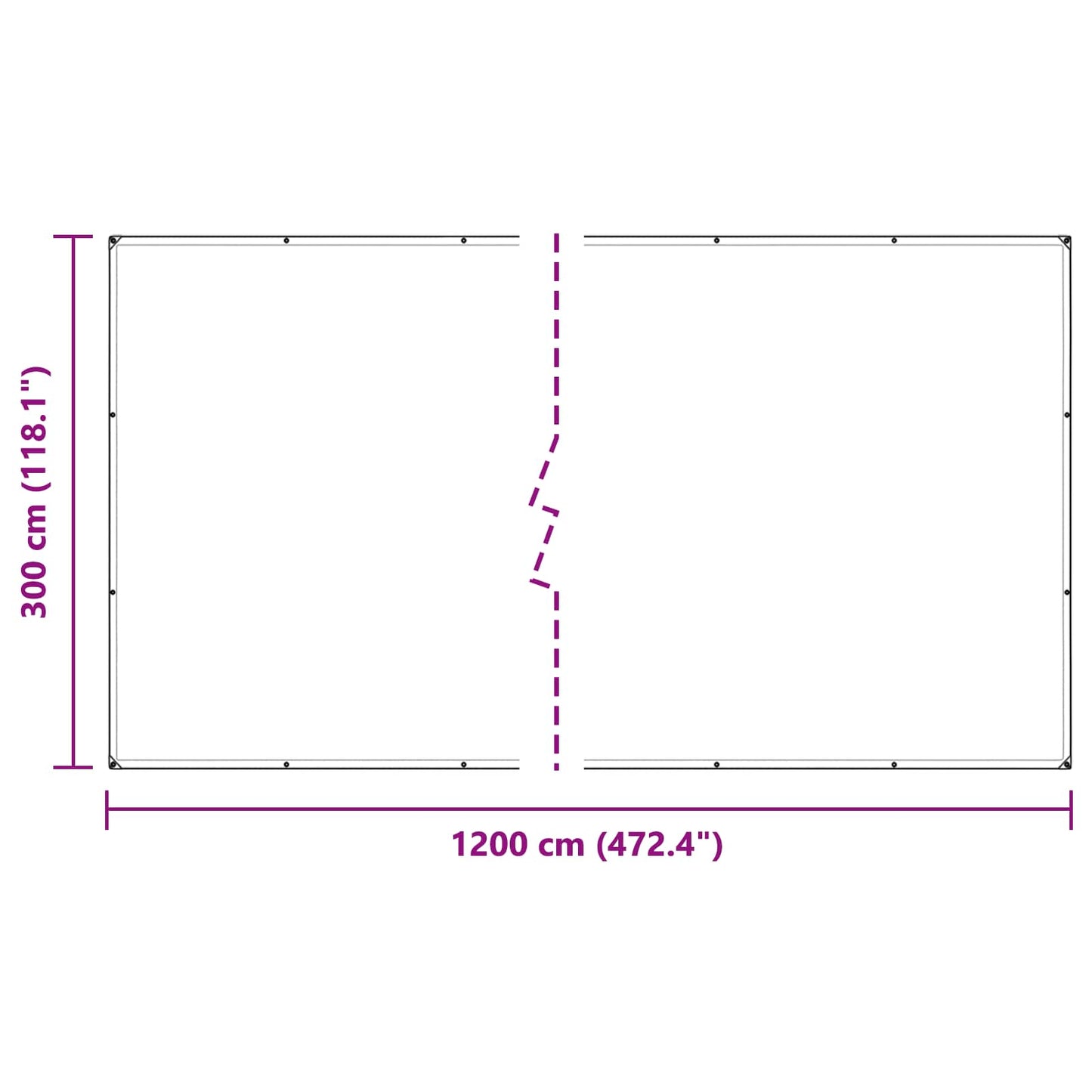 vidaXL Κάλυμμα Φυτών Διαφανές 3 x 12 m PVC