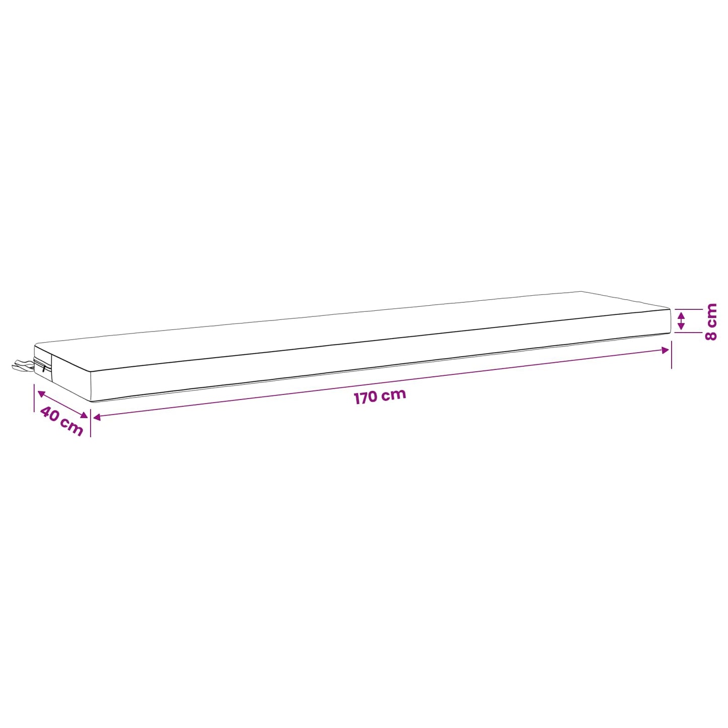 vidaXL Μαξιλάρια Πάγκου 2 Τεμαχίων SOEST 100% Πολυεστέρας Λαδί