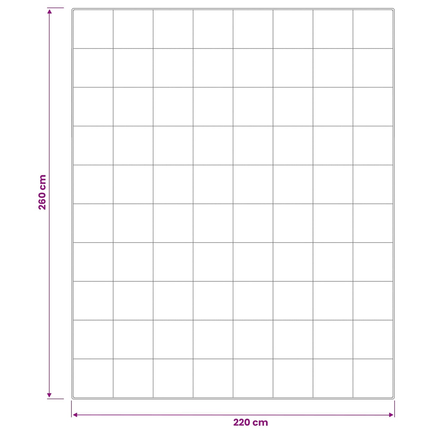 vidaXL Σέτ Παπλώματος και Μαξιλαριού 3 τμχ. 220x260 εκ 4 Εποχές Μαλλί