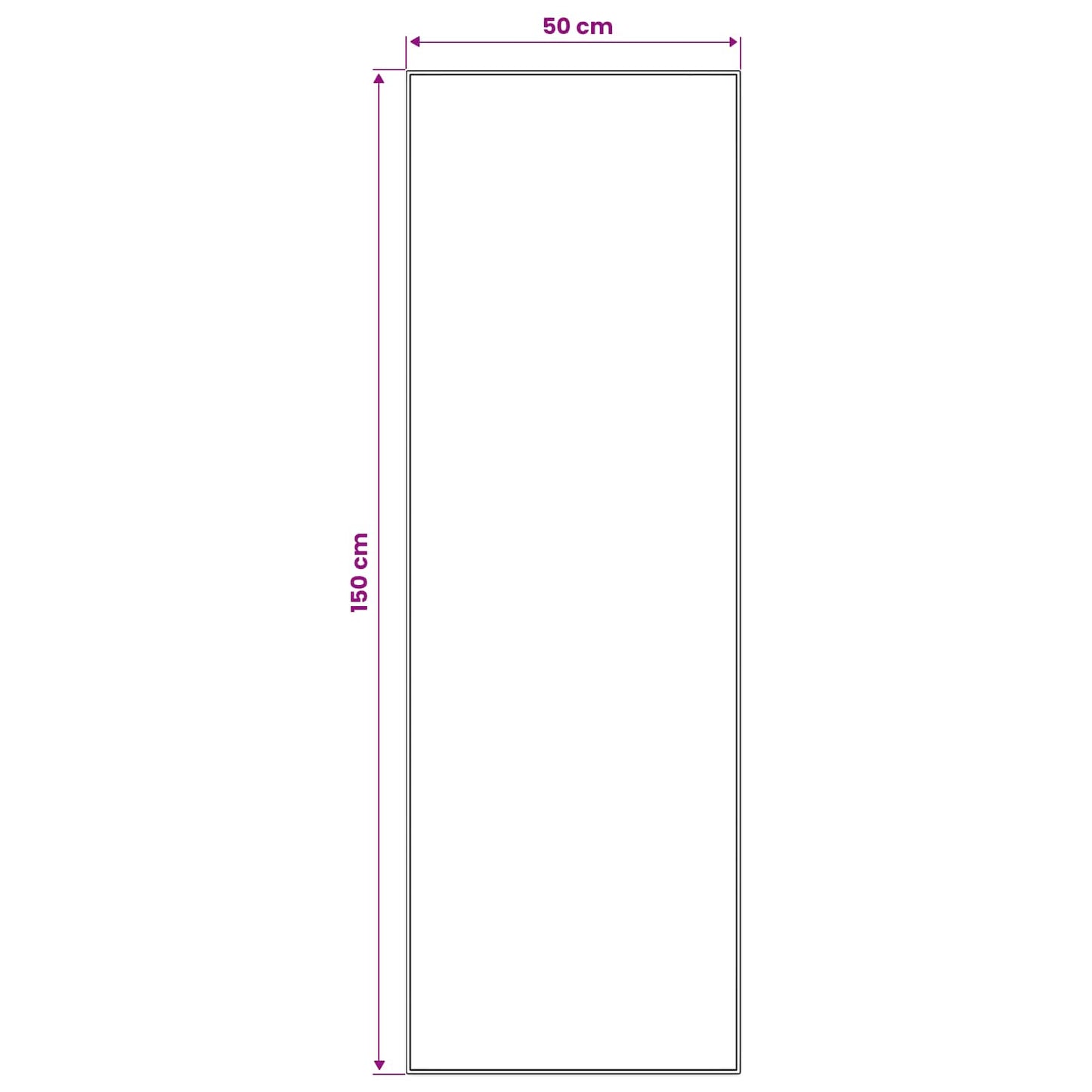 vidaXL Χαλί Runner ORIZ 1150 gsm Γκρι και Λευκό