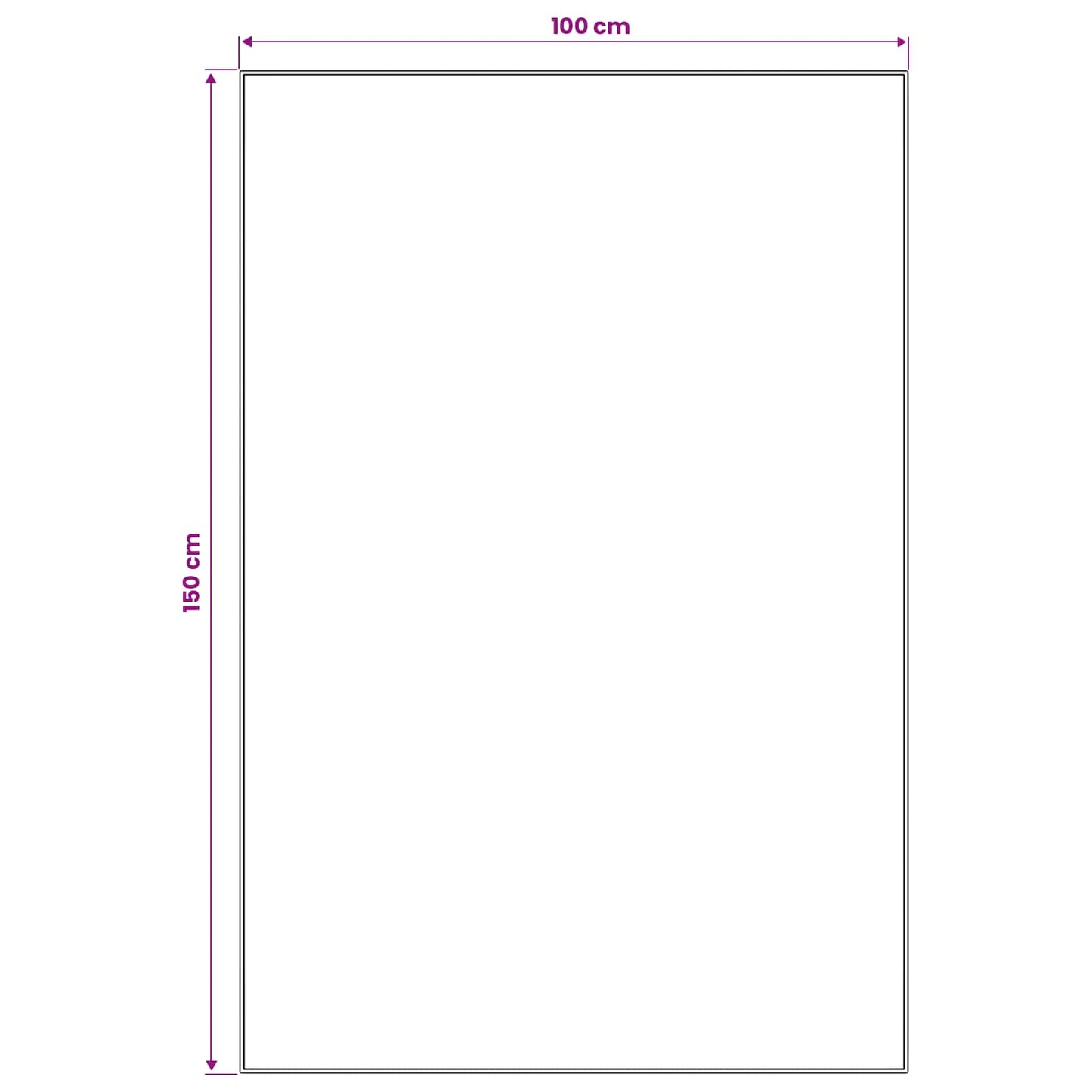 vidaXL Χαλί Runner ORIZ 1150 gsm Μαύρο δίχτυ σχέδιο