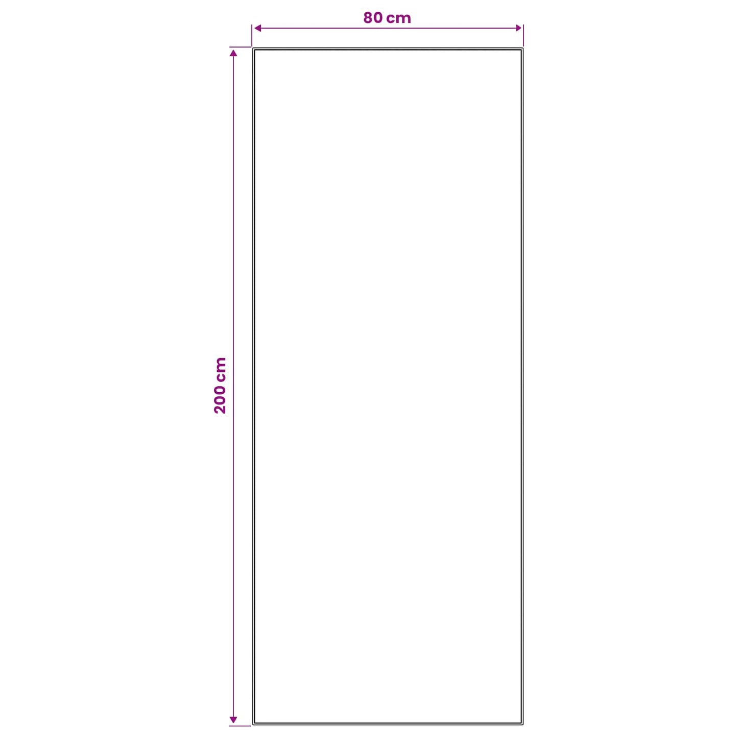 vidaXL Χαλί Runner ORIZ 1150 gsm Μπλε 100% πολυεστερική χημική ίνα