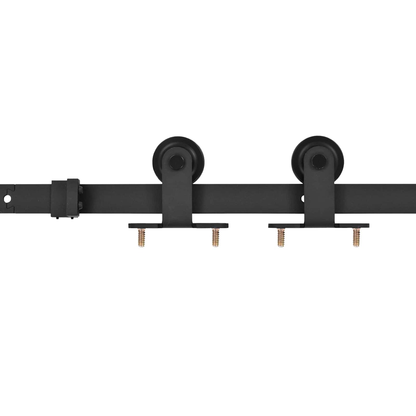 vidaXL Συρόμενη Πόρτα 100 x 210 cm Μασίφ Ξύλο Πεύκου Φυσικό και Μαύρο