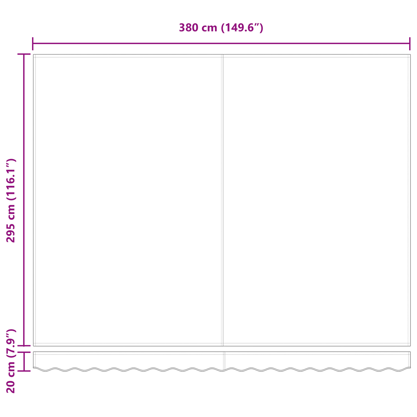 vidaXL Χειροκίνητη ανασυρόμενη τέντα με LED κίτρινη και πορτοκαλί 400x350 εκ.