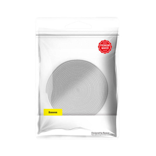 Baseus Δεματική Ταινία Καλωδίων Velcro Rainbow Circle Straps 3m (Γκρι)