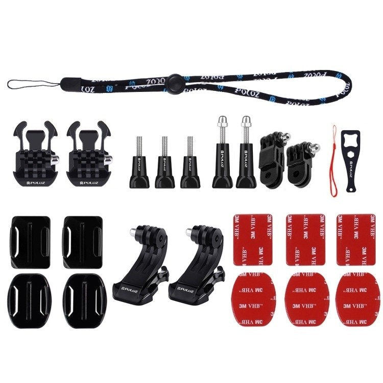 Αξεσουάρ Puluz Ultimate Combo Kits για αθλητικές κάμερες (συμπεριλαμβανομένων των Osmo Action 5 Pro, Ace Pro 2) 43 σε 1