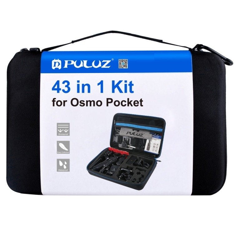 Αξεσουάρ Puluz Ultimate Combo Kits για αθλητικές κάμερες (συμπεριλαμβανομένων των Osmo Action 5 Pro, Ace Pro 2) 43 σε 1