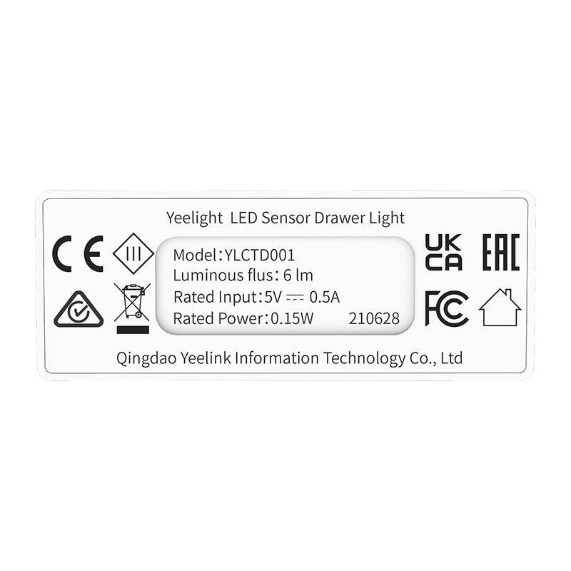 Yeelight Φωτιστικό Συρταριού/Ντουλαπιού LED με Αισθητήρα Κίνησης (Λευκό)