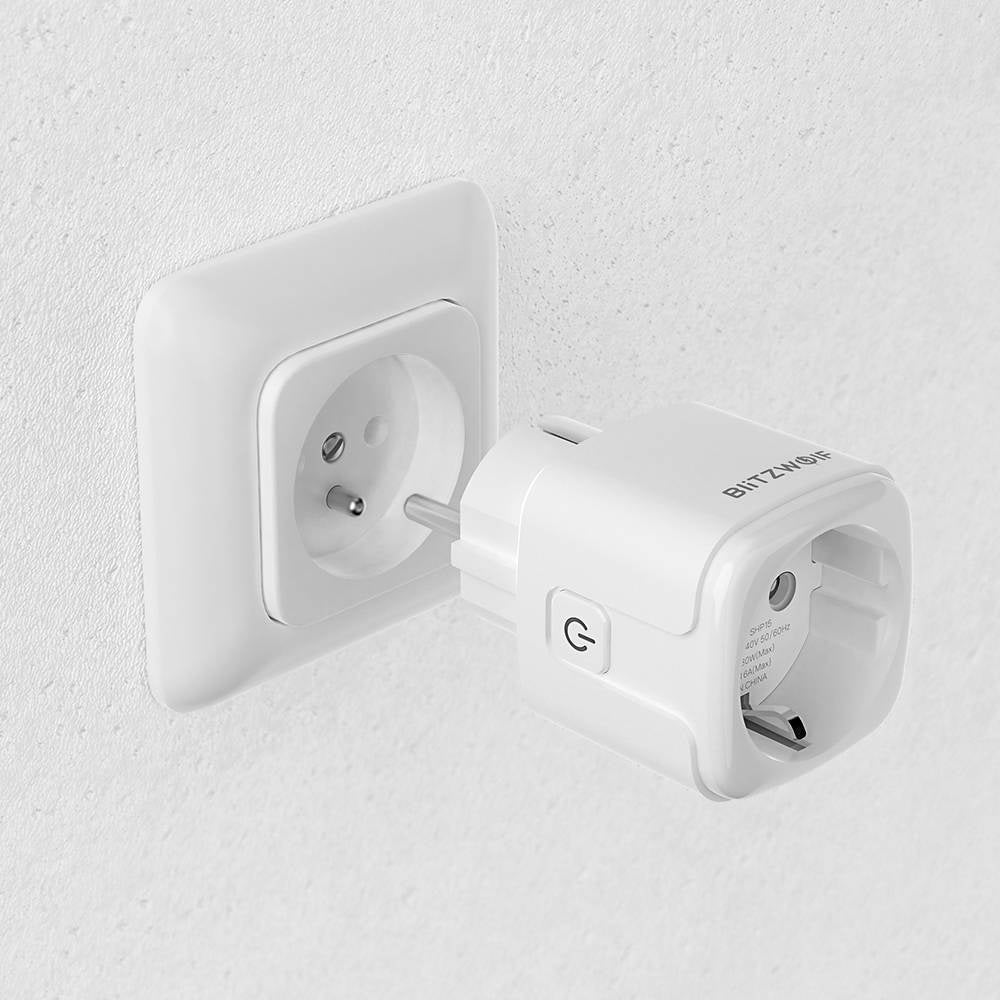 Blitzwolf Έξυπνη πρίζα BW-SHP15, ZigBee, 3680W (Λευκό)
