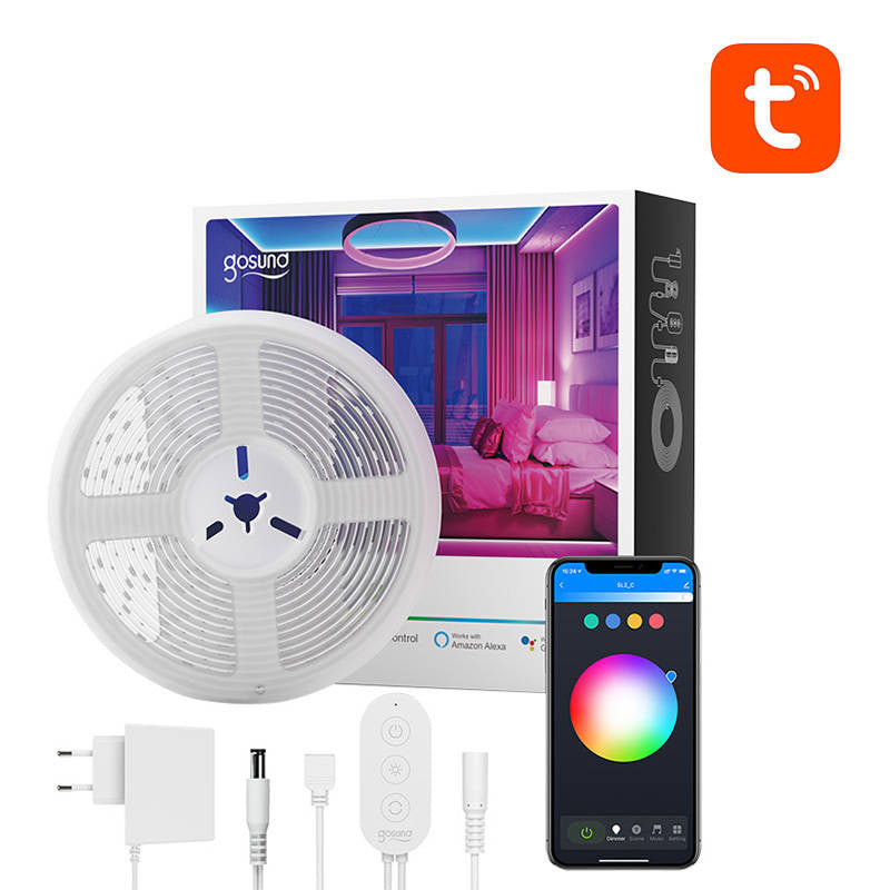 Gosund Έξυπνη Ταινία Φωτισμού WiFi RGB LED SL2, Tuya 5m