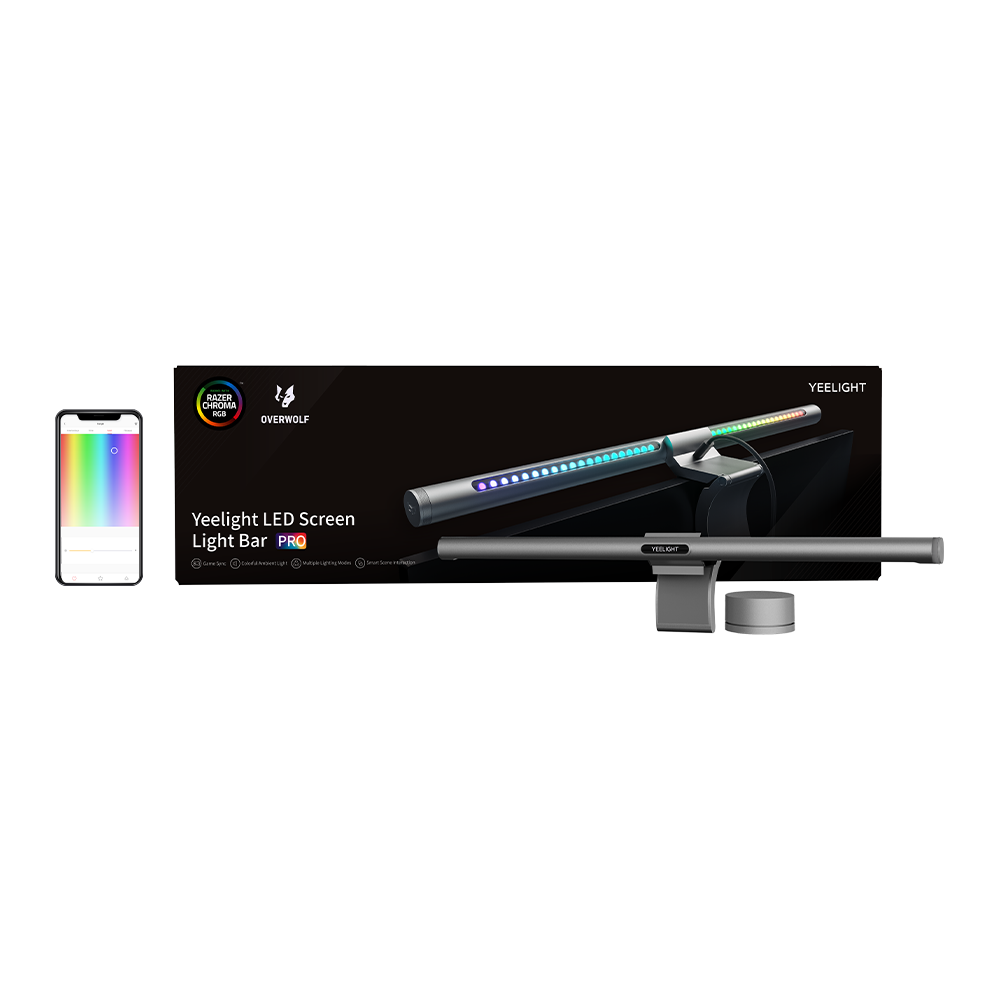 Yeelight Φωτιστικό Οθόνης Light Bar Pro RGB (Ασημί)
