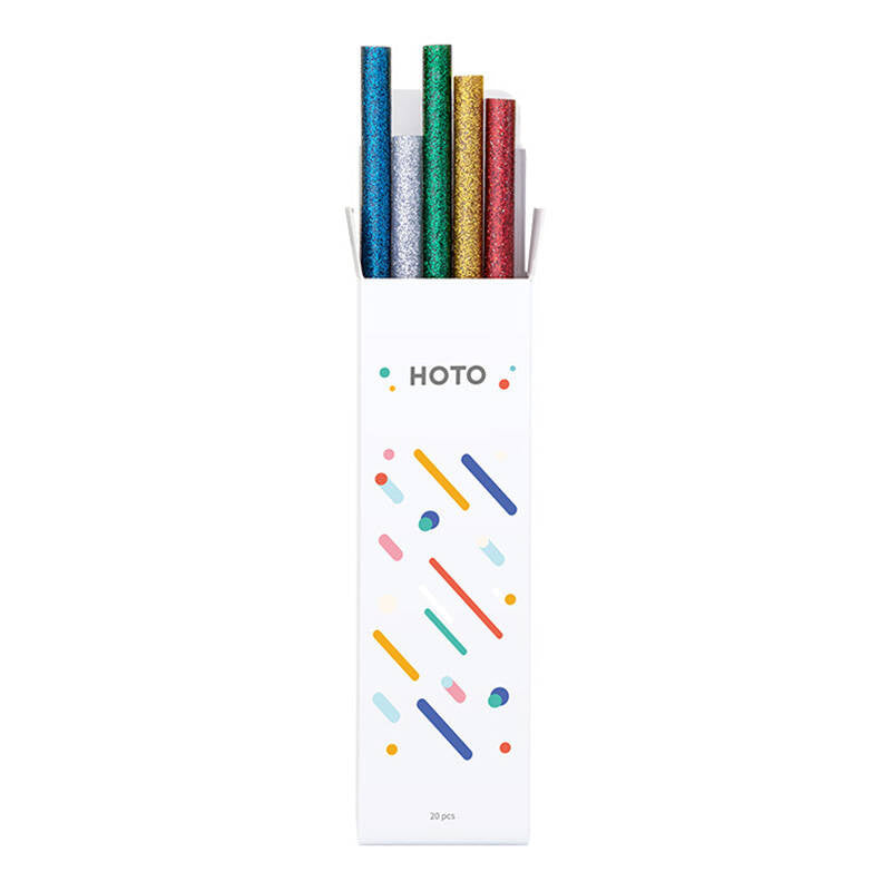 Hot melt glue sticks HOTO QWRJB001 (multicolor)