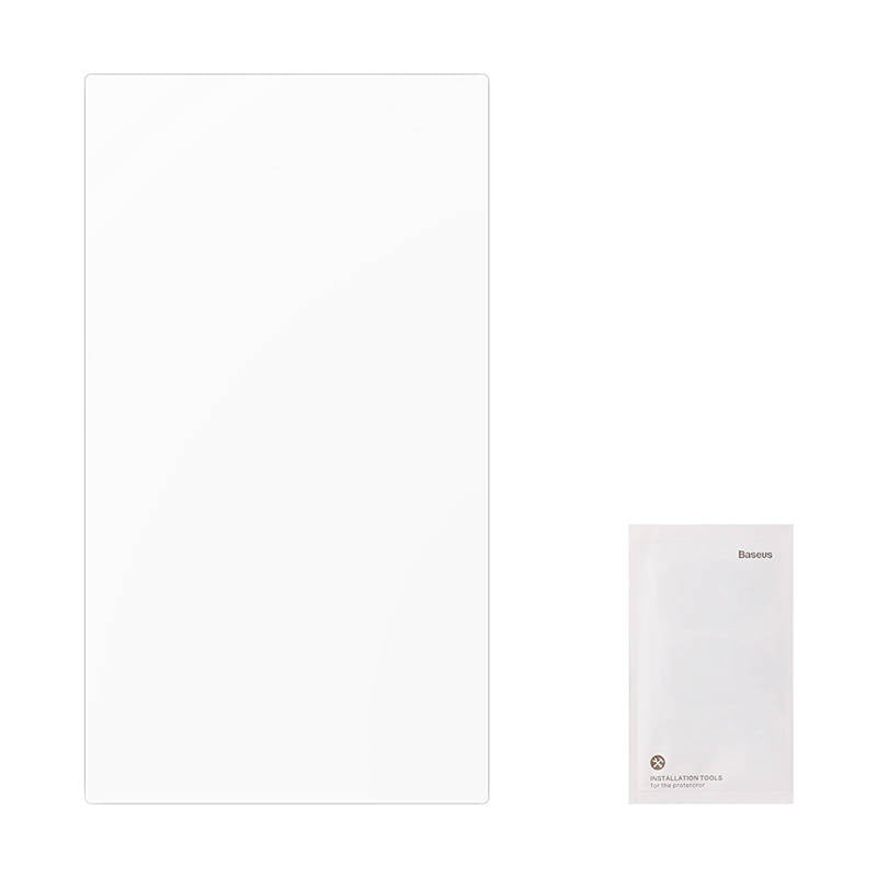 Baseus Προστατευτικό Tempered Glass Crystal 0.3mm για Tesla X/S 17'' (Διαφανές)