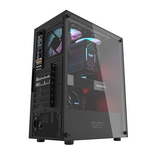 Darkflash Κουτί Υπολογιστή DK100 (Mαύρο)