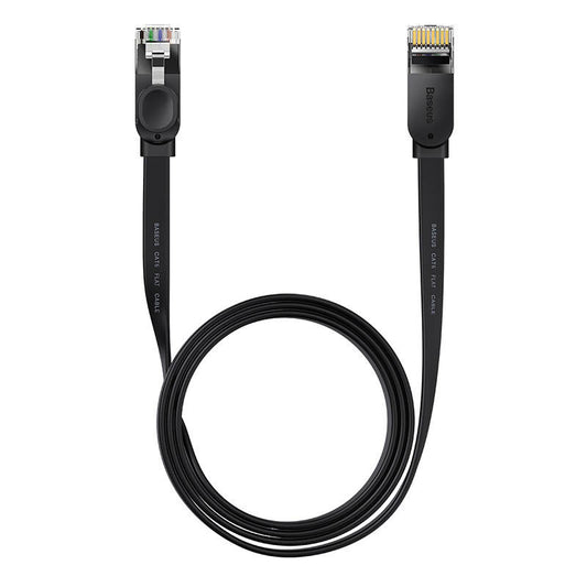 Baseus Καλώδιο Δικτύου Ethernet RJ45, 1Gbps 1.5m (Μαύρο)