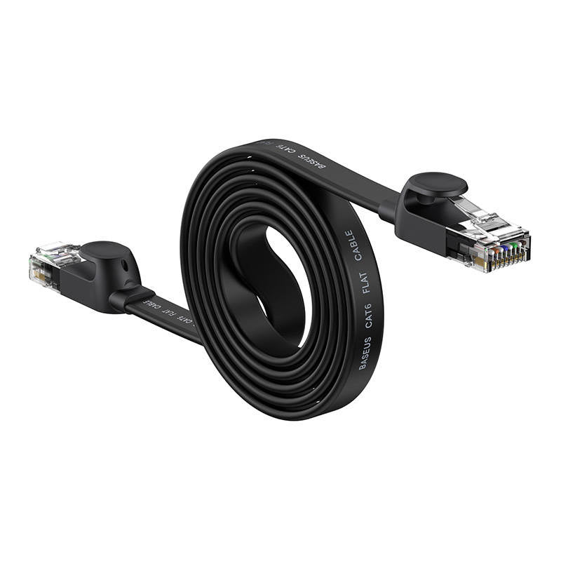Baseus Καλώδιο Δικτύου Ethernet RJ45, 1Gbps 1.5m (Μαύρο)